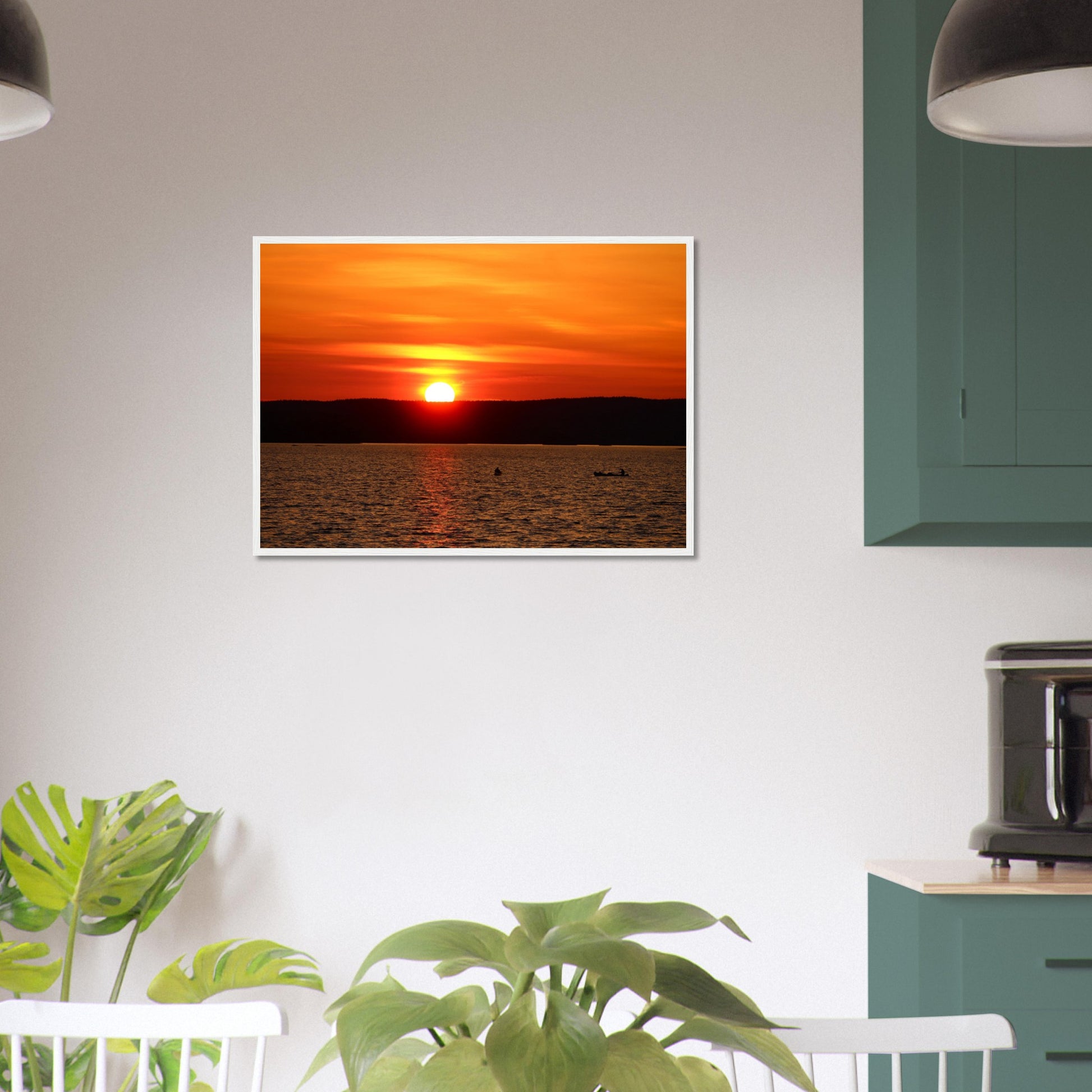 Misty Dawn - Framed Poster - JDivine 