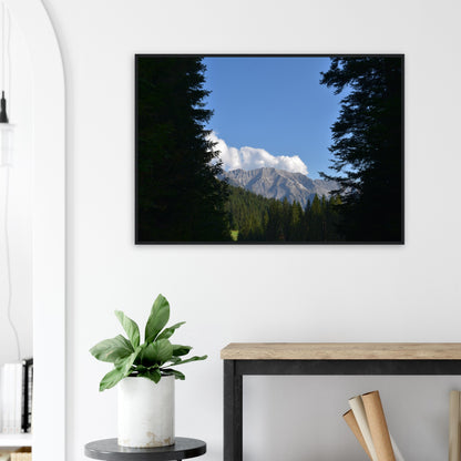 Framed Peaks - Framed Poster - JDivine 