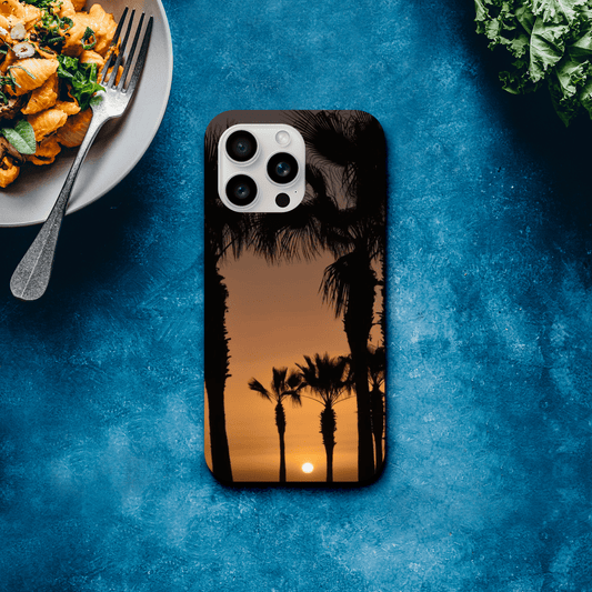 Twilight Palms Silhouette - Tough Phone Case - JDivine 