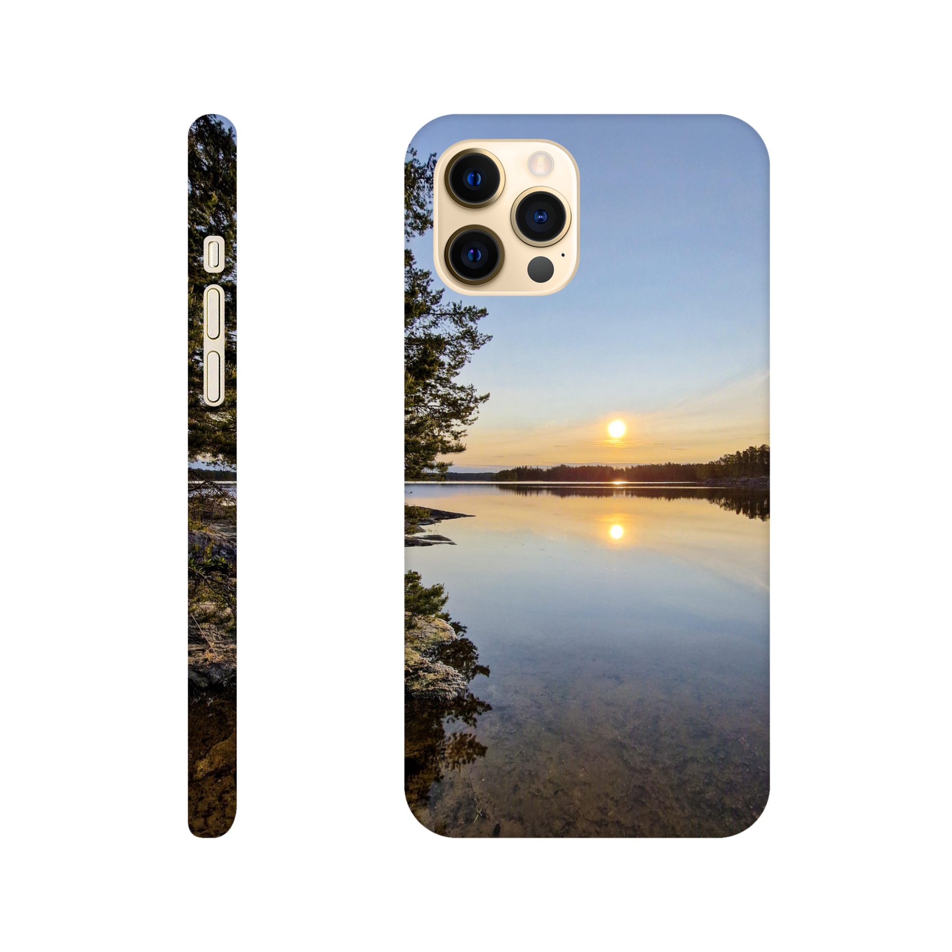 Calm Lake Serenity - Slim Phone Case - JDivine 