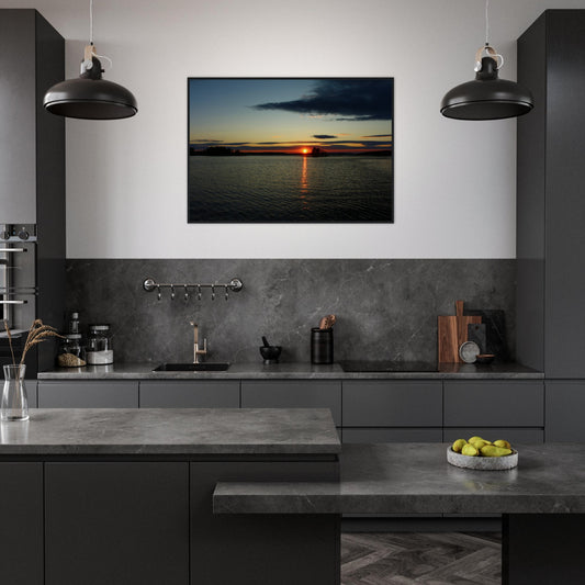 Serene Sunrise - Framed Poster - JDivine 