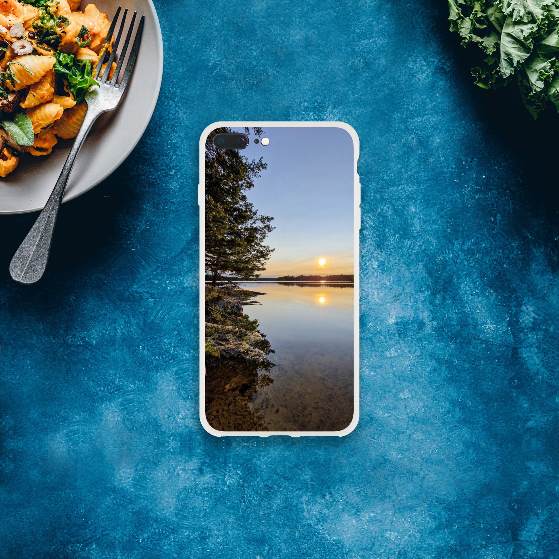 Calm Lake Serenity - Flexi Phone Case - JDivine 