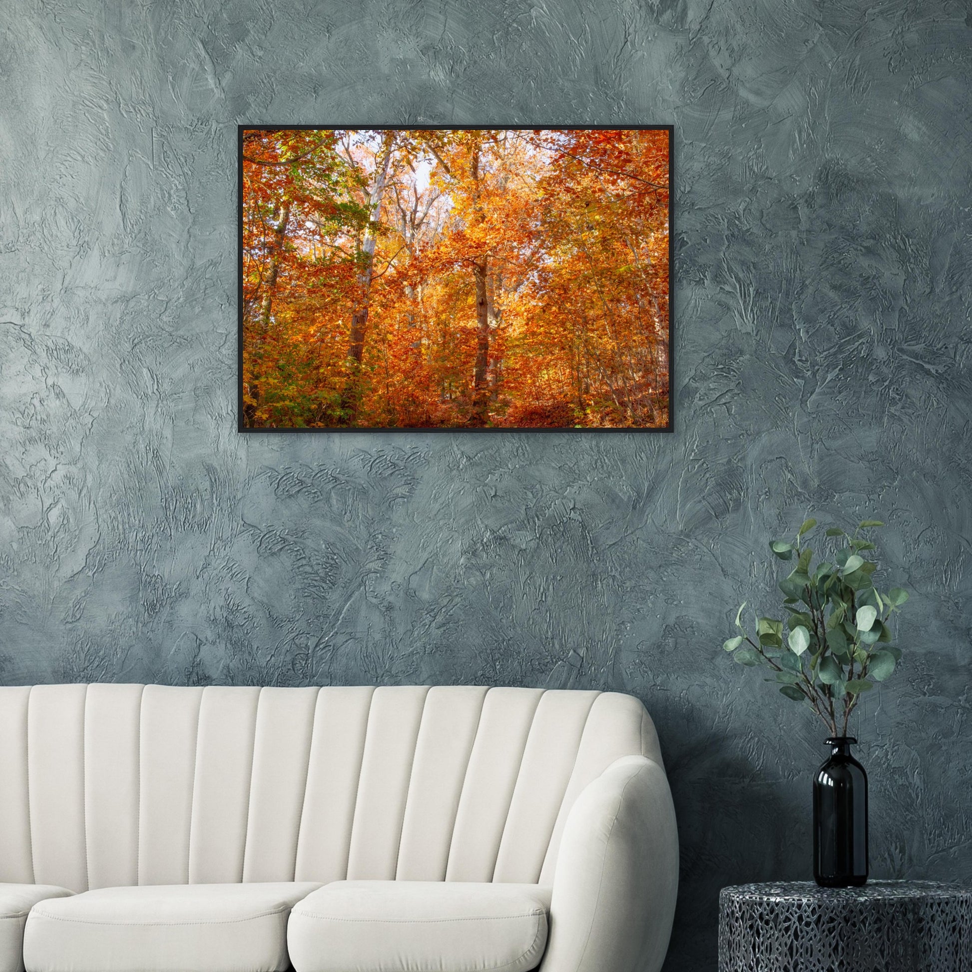 Colorful Trees - Framed Poster - JDivine 