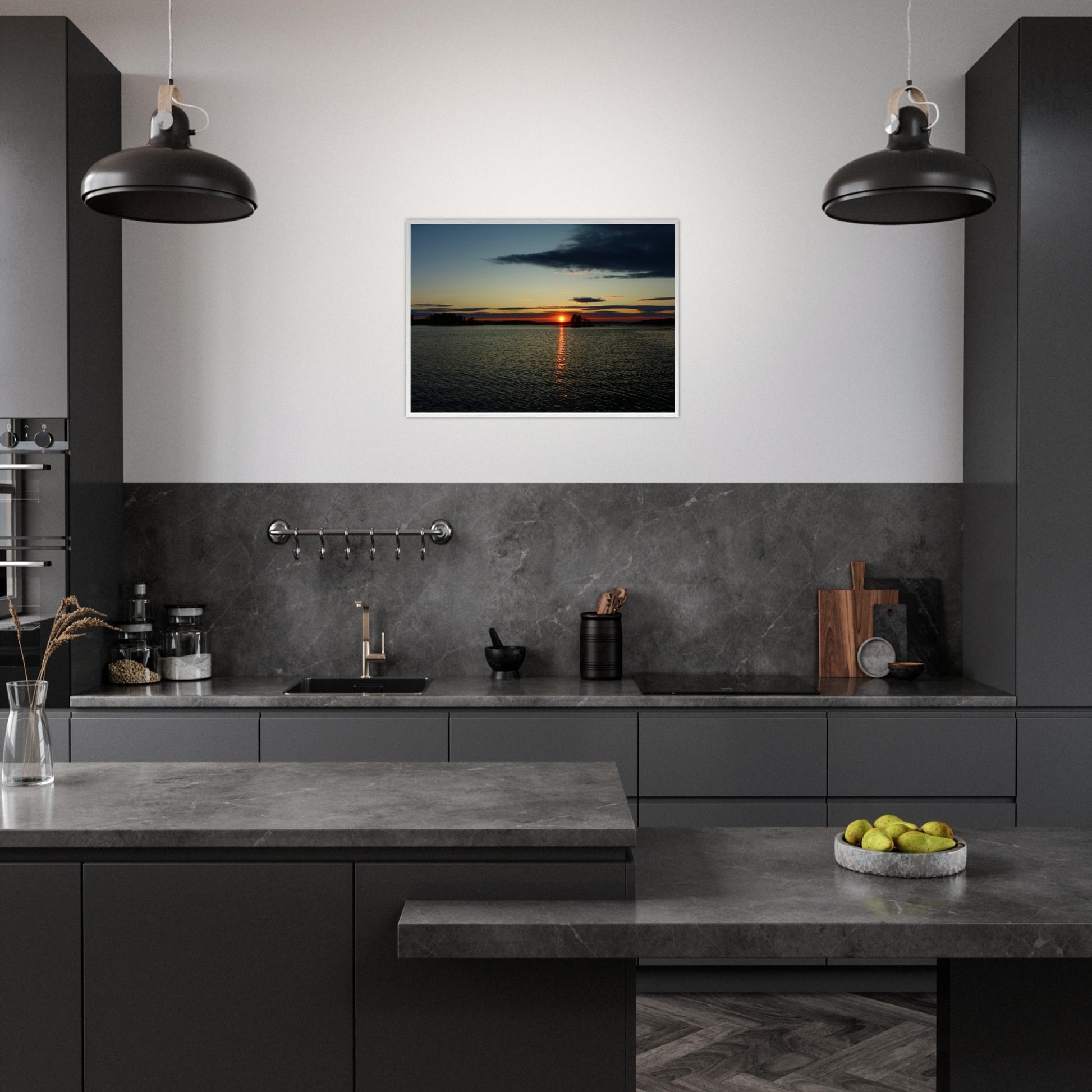 Serene Sunrise - Framed Poster - JDivine 