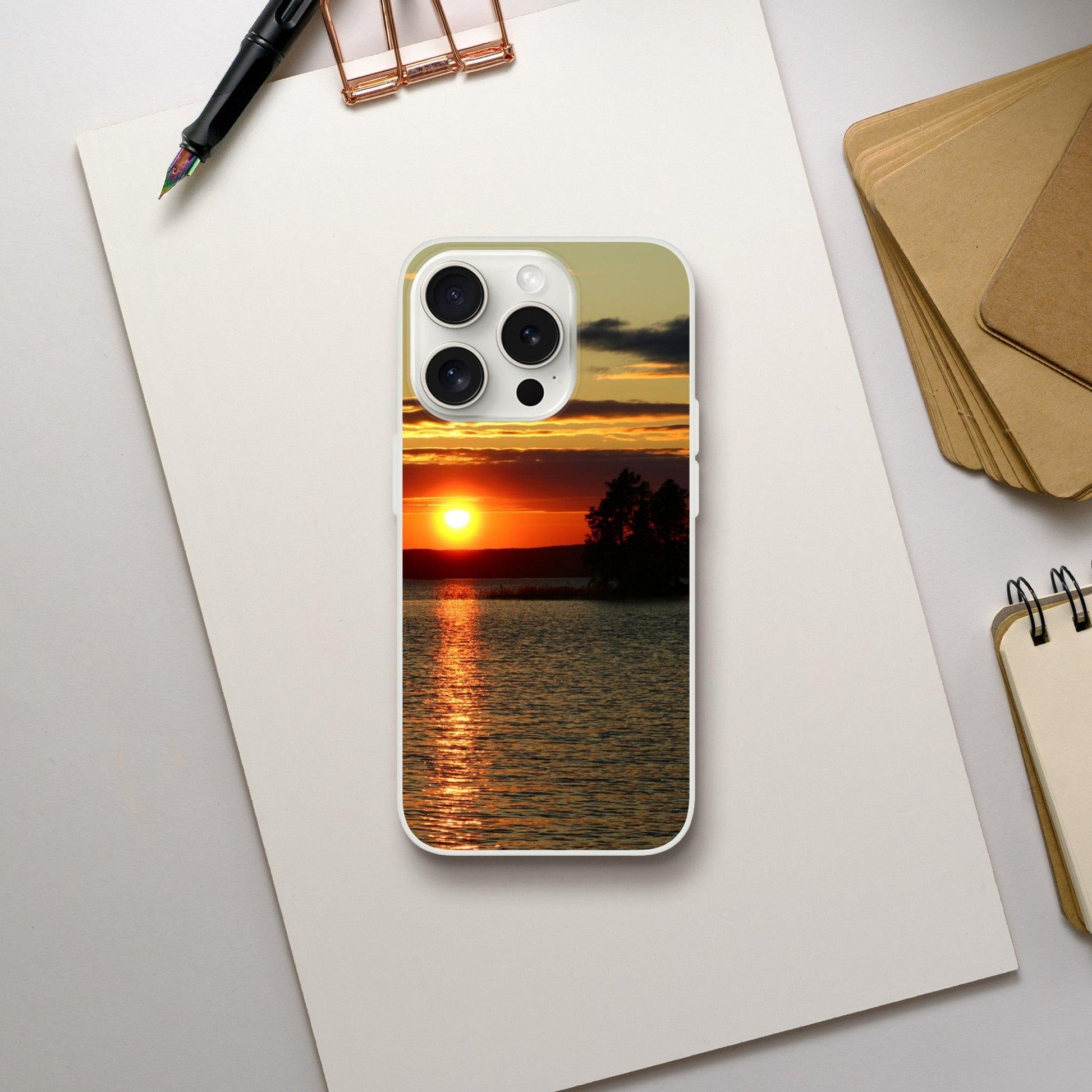 Radiant Sunset Waters - Flexi Phone Case - JDivine 
