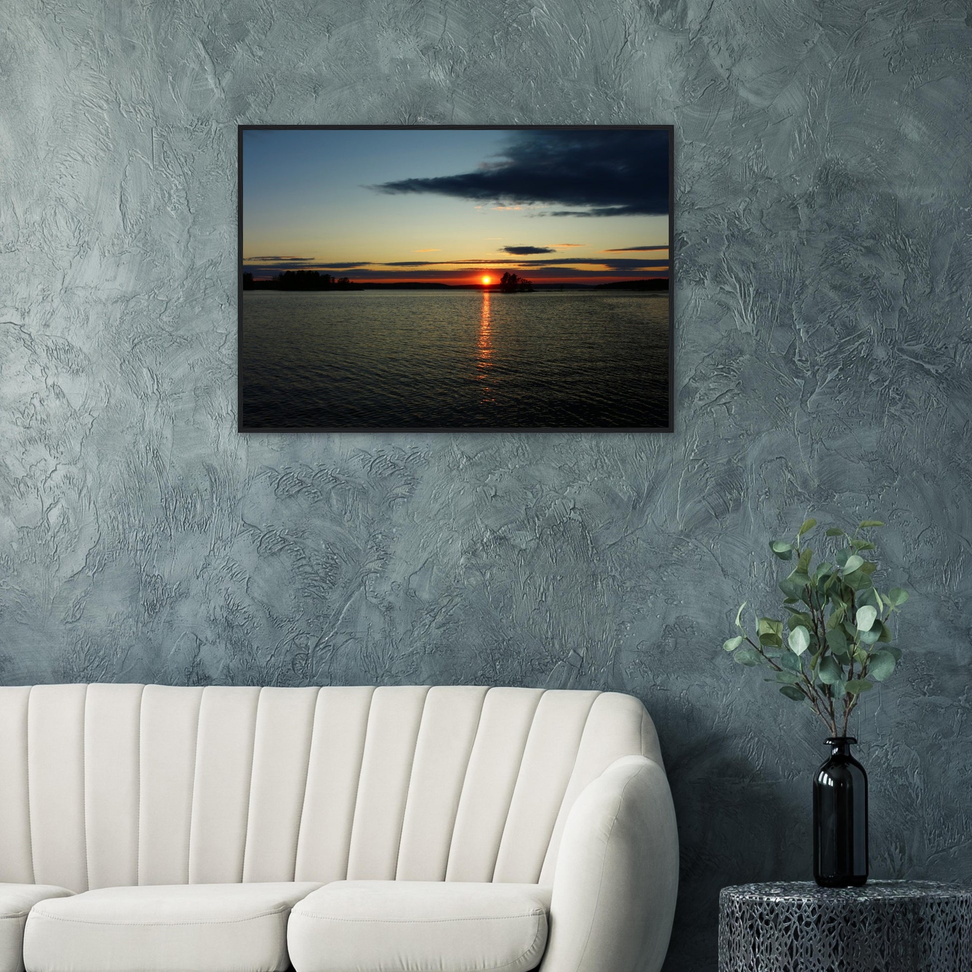 Serene Sunrise - Framed Poster - JDivine 