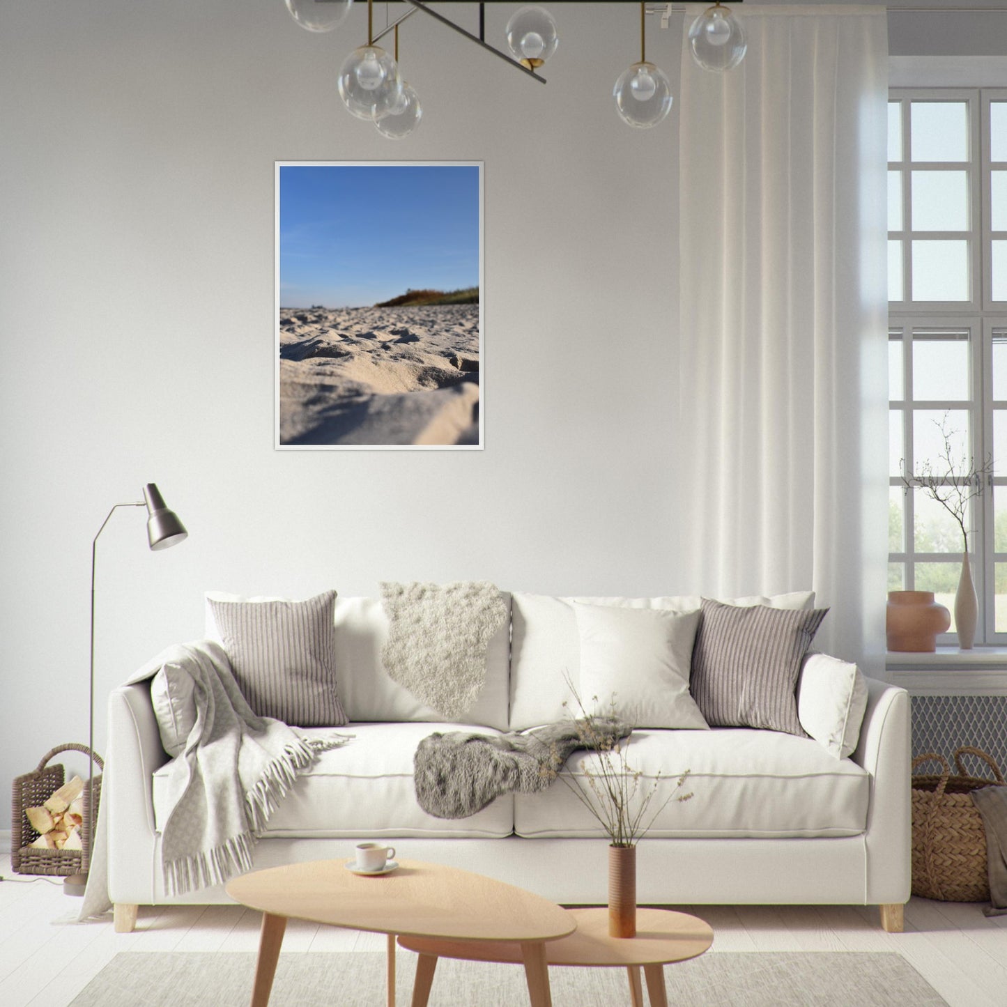 Whispers of the Shoreline - Framed Poster - JDivine 
