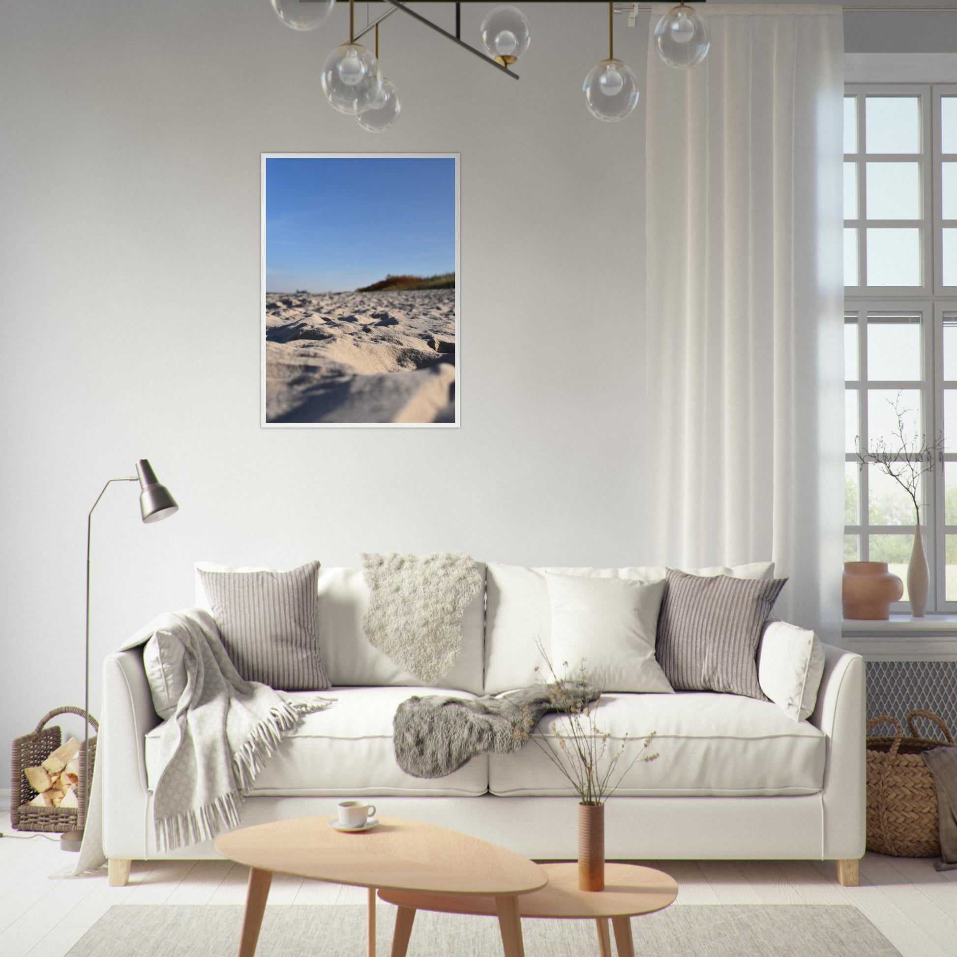 Whispers of the Shoreline - Framed Poster - JDivine 