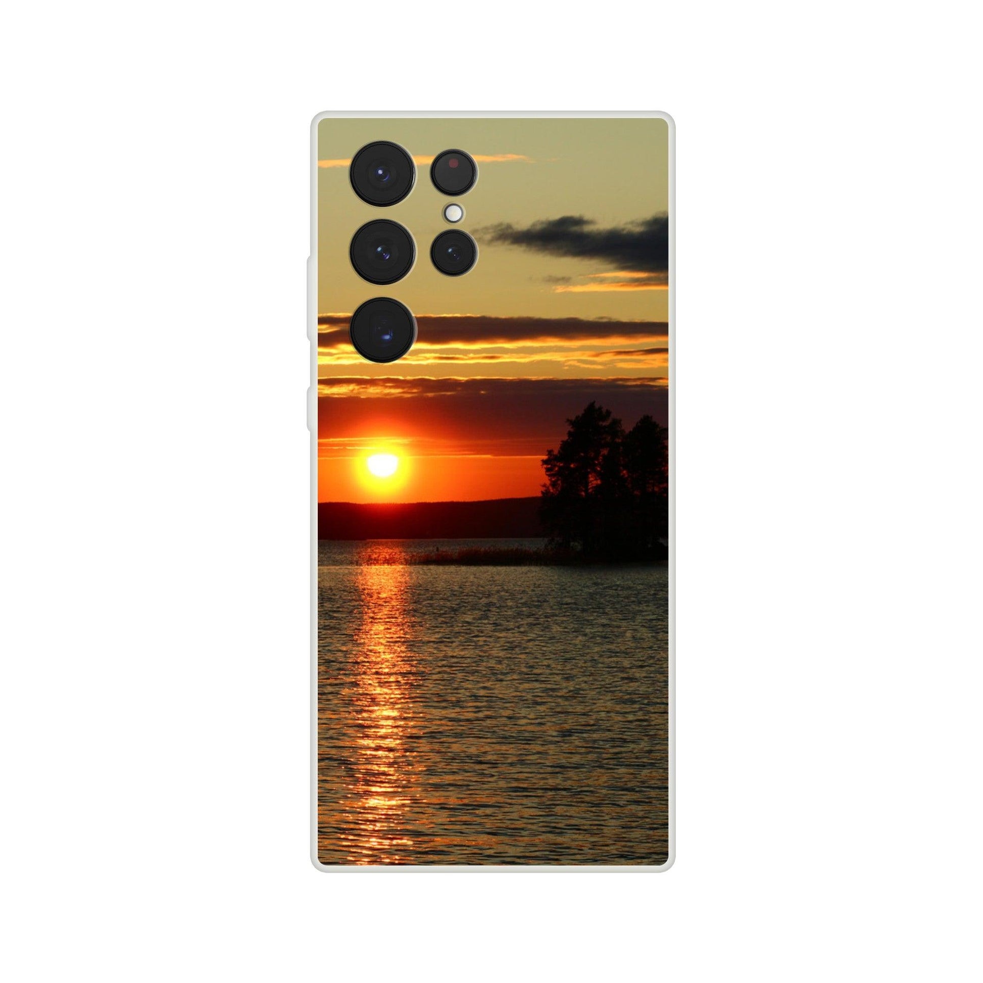 Radiant Sunset Waters - Flexi Phone Case - JDivine 