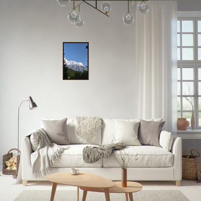 Framed Peaks - Framed Poster - JDivine 