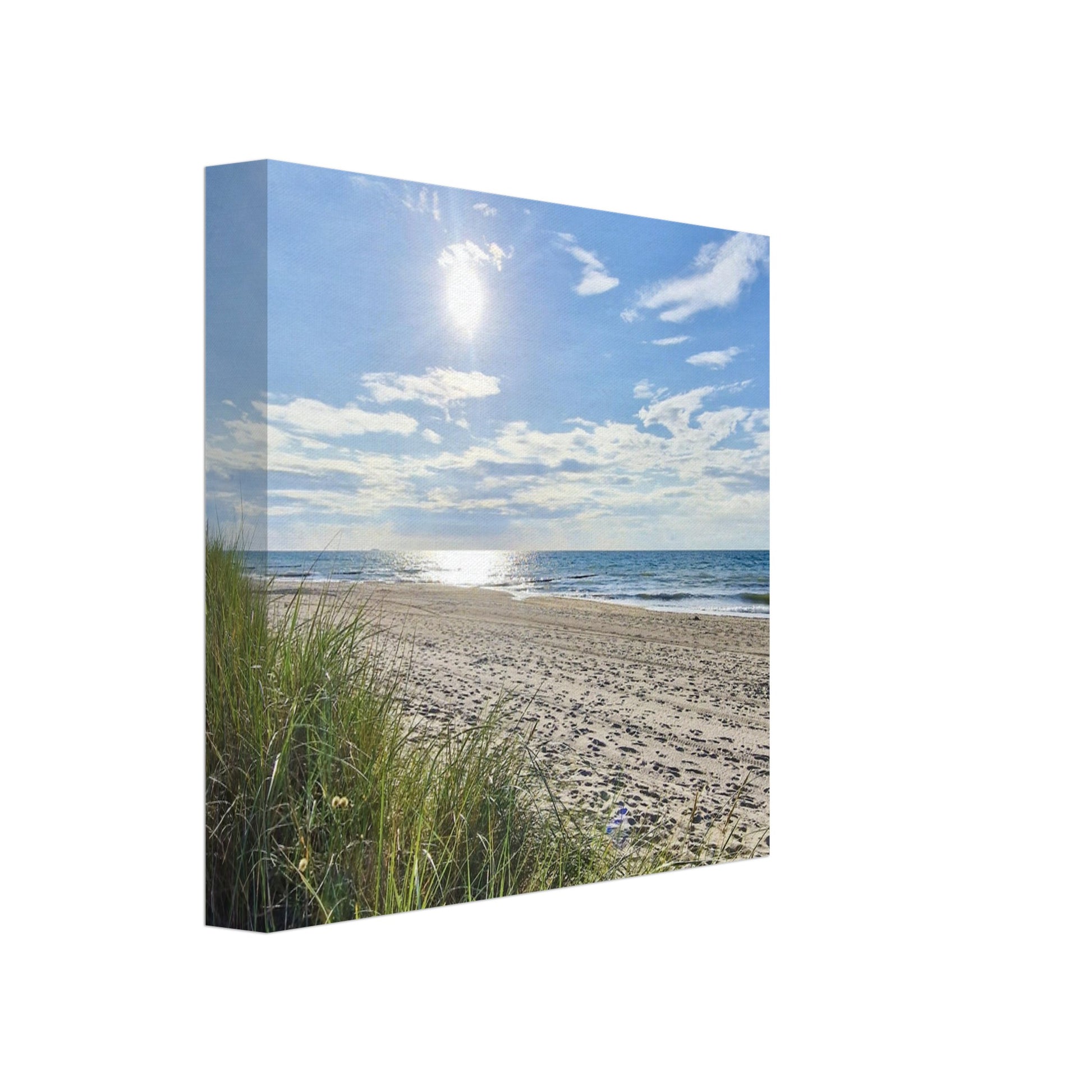 Sunny day at the beach - Canvas - JDivine 
