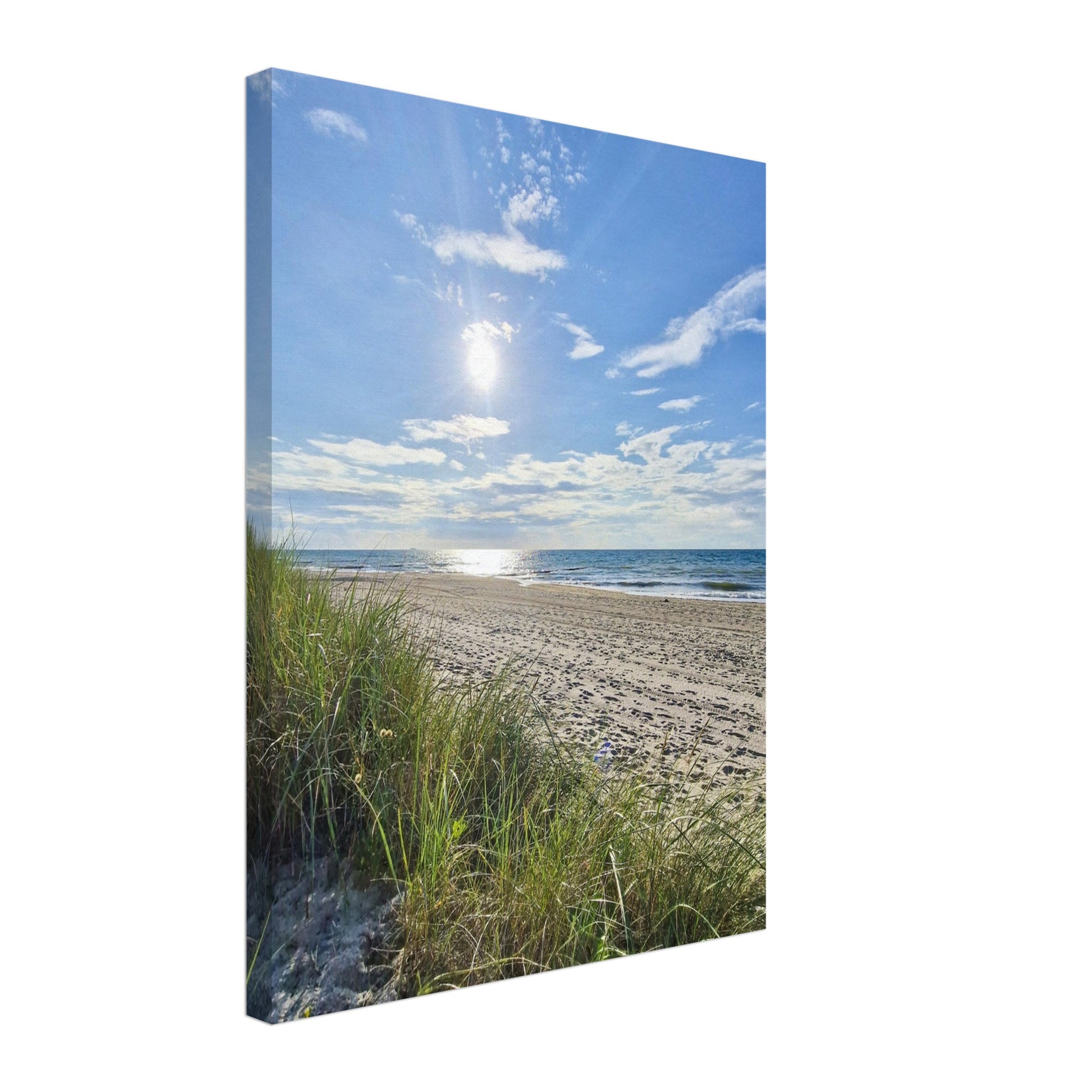 Sunny day at the beach - Canvas - JDivine 