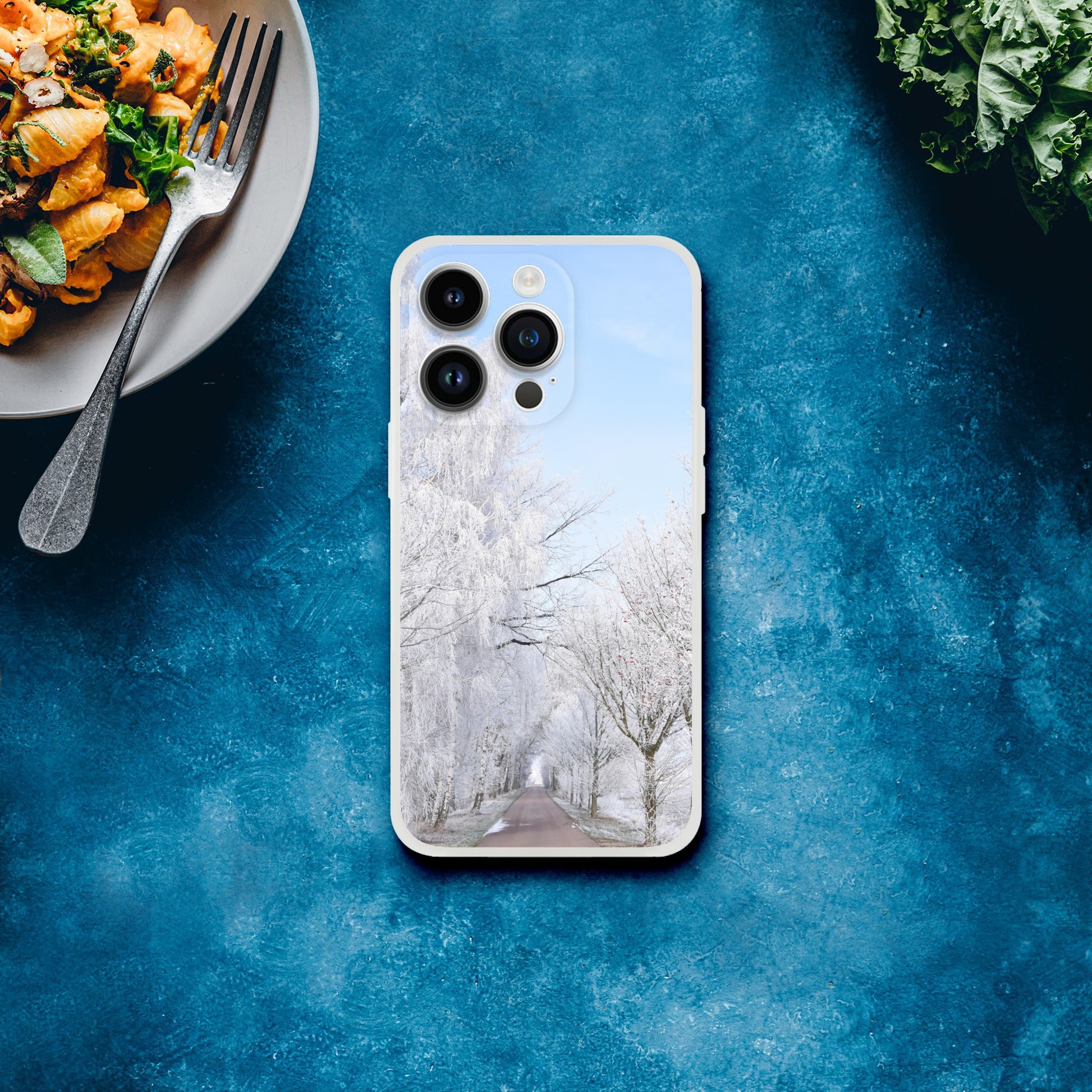 Winter’s Silent Path - Flexi Phone Case - JDivine 
