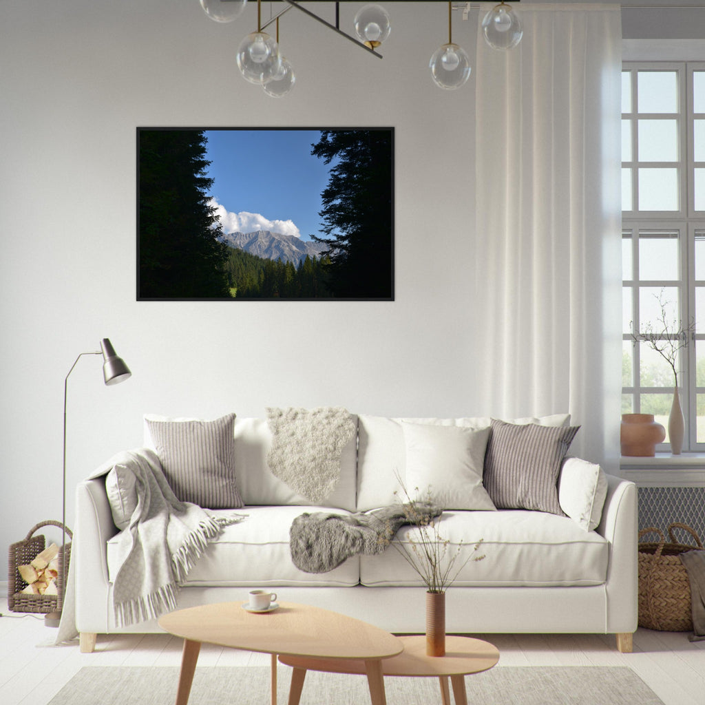 Framed Peaks - Framed Poster - JDivine 