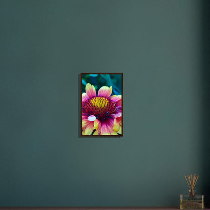 Vibrant Petal Symphony - Framed Poster - JDivine 