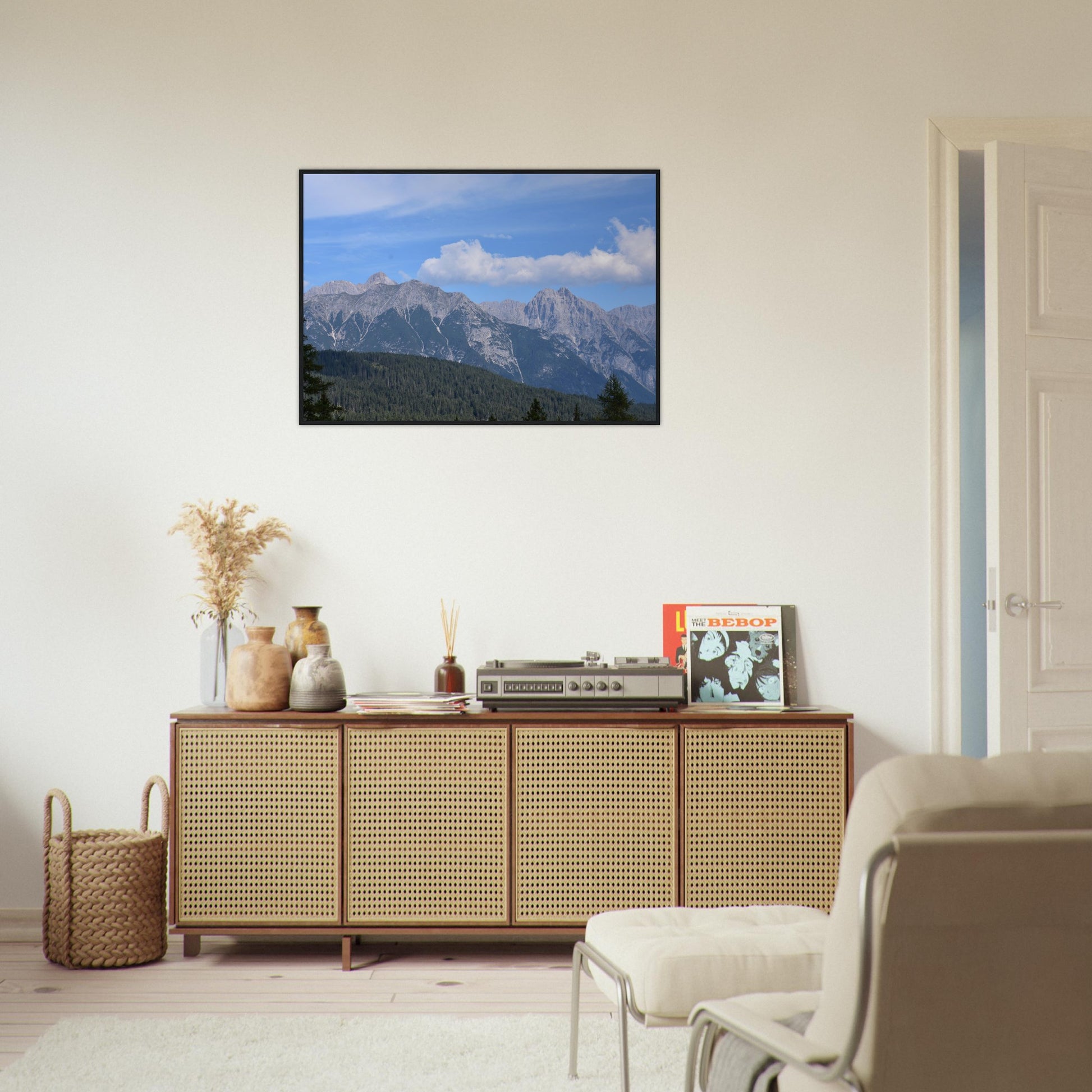 Majestic Peaks - Framed Poster - JDivine 