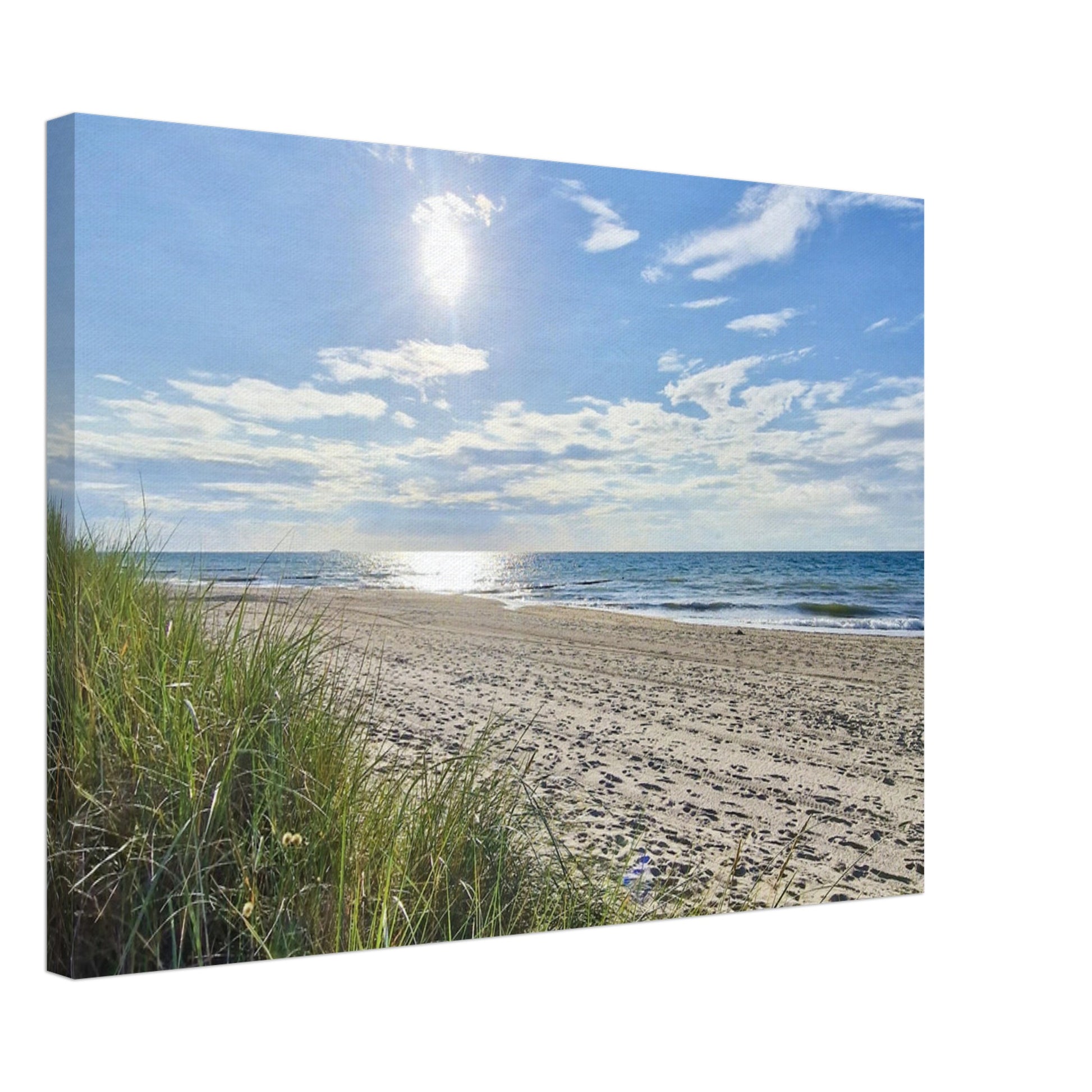 Sunny day at the beach - Canvas - JDivine 