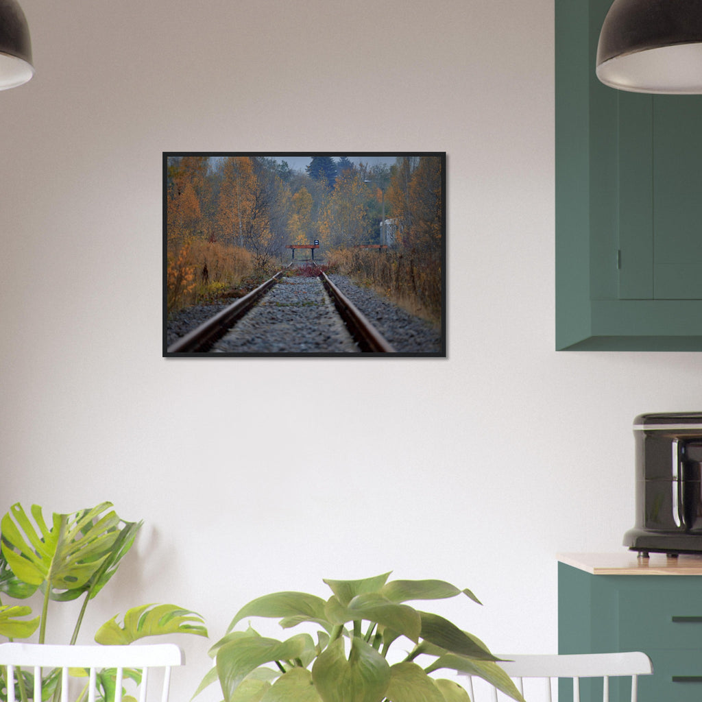 Abandoned Tracks - Framed Poster - JDivine 