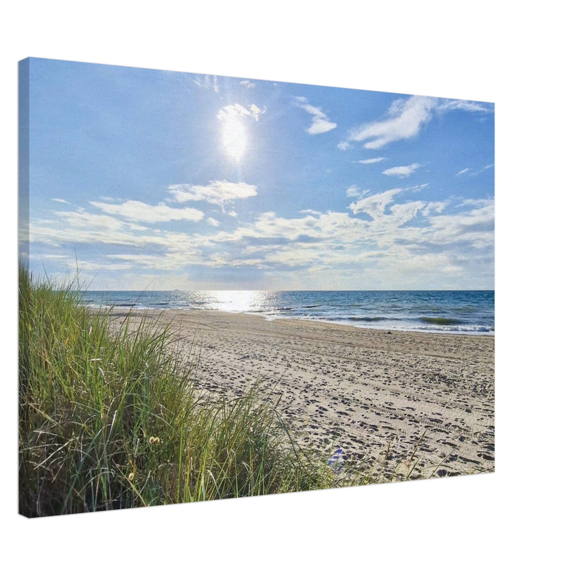 Sunny day at the beach - Canvas - JDivine 