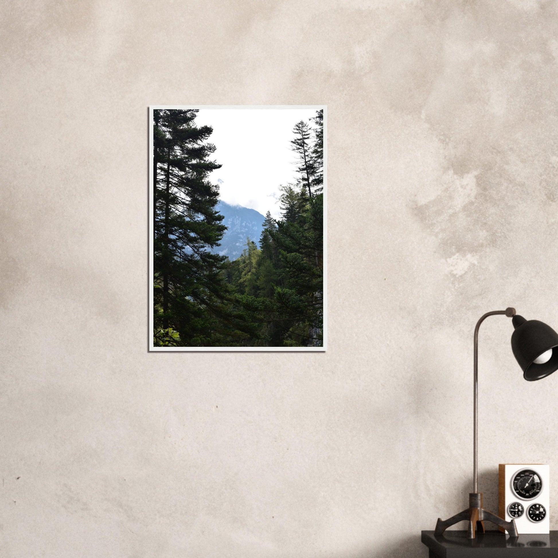 Veiled Ascent - Framed Poster - JDivine 