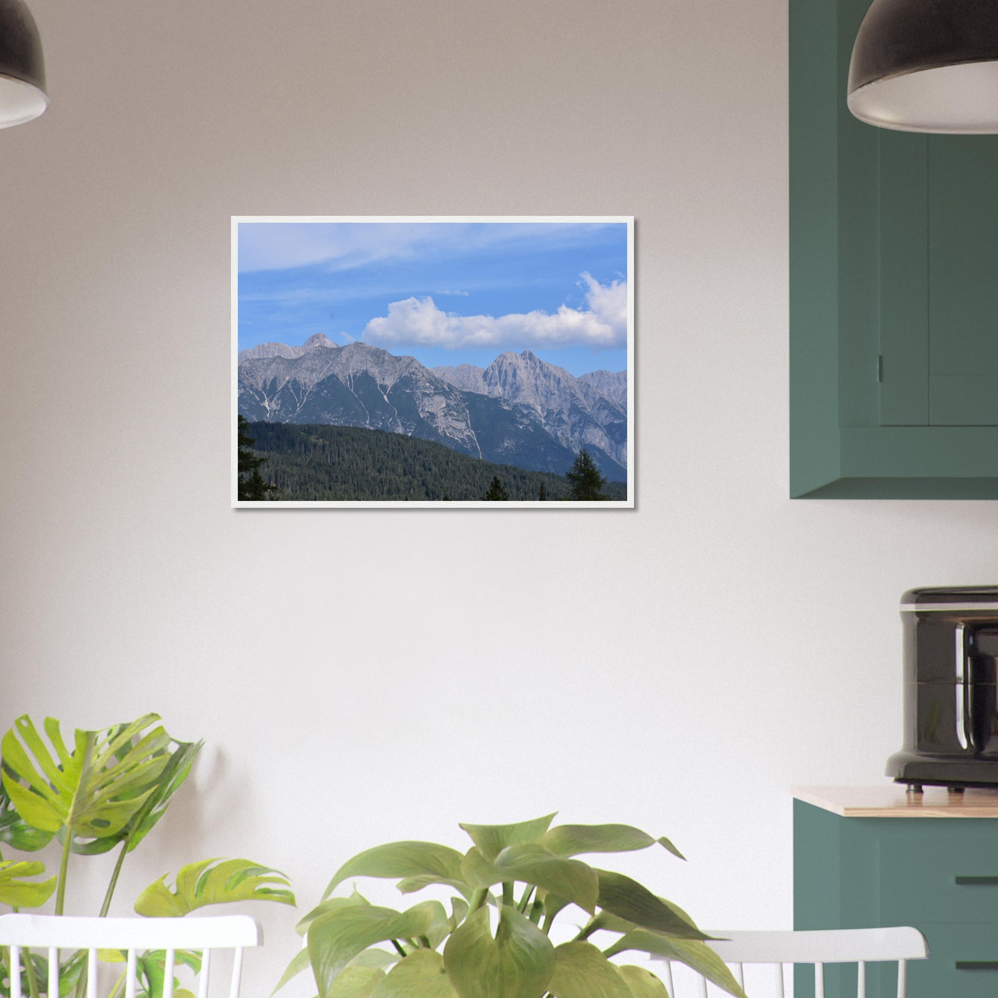 Majestic Peaks - Framed Poster - JDivine 