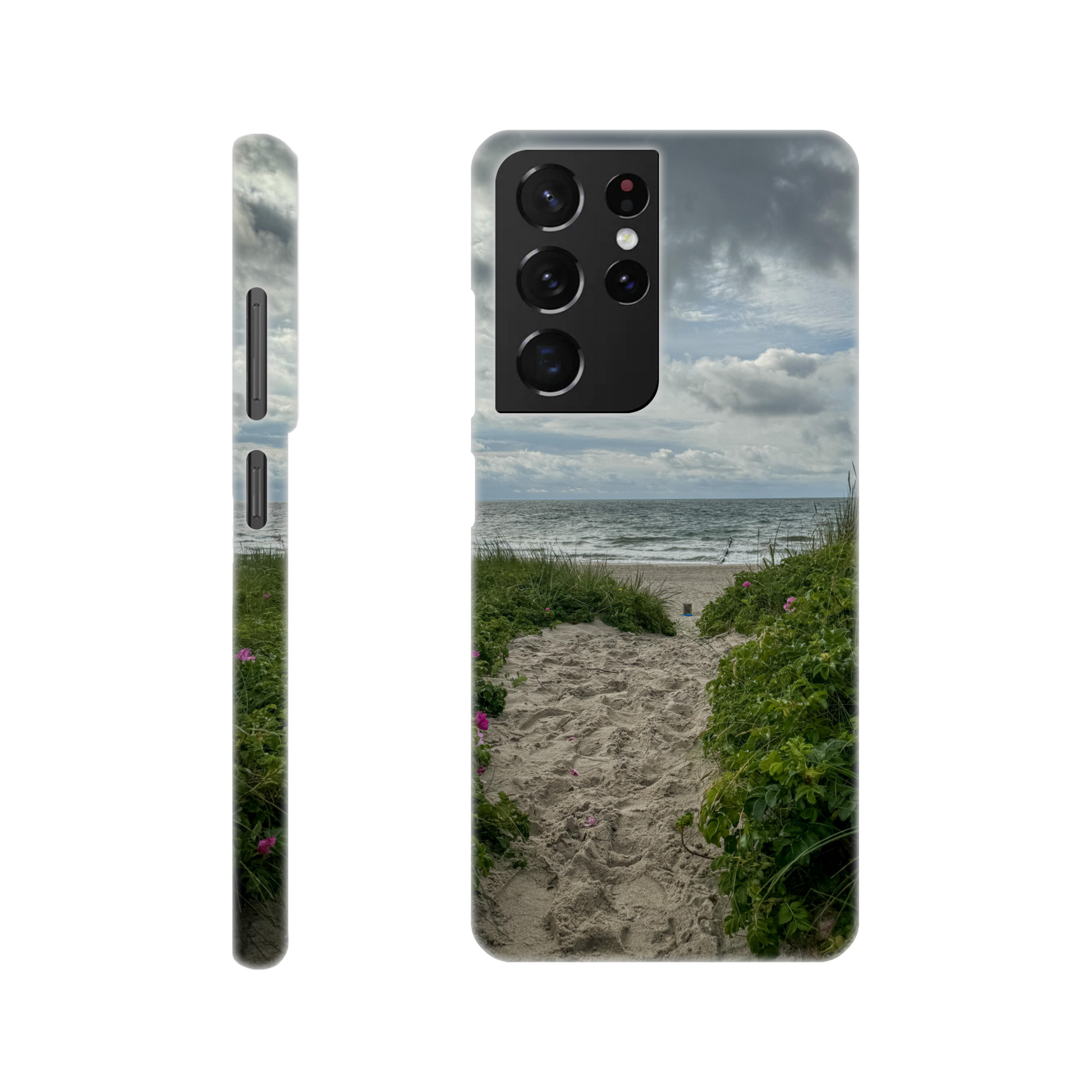 Moody Coastline - Slim Phone Case - JDivine 