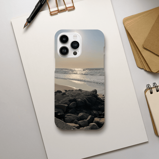Sunlit Shores - Slim Phone Case - JDivine 