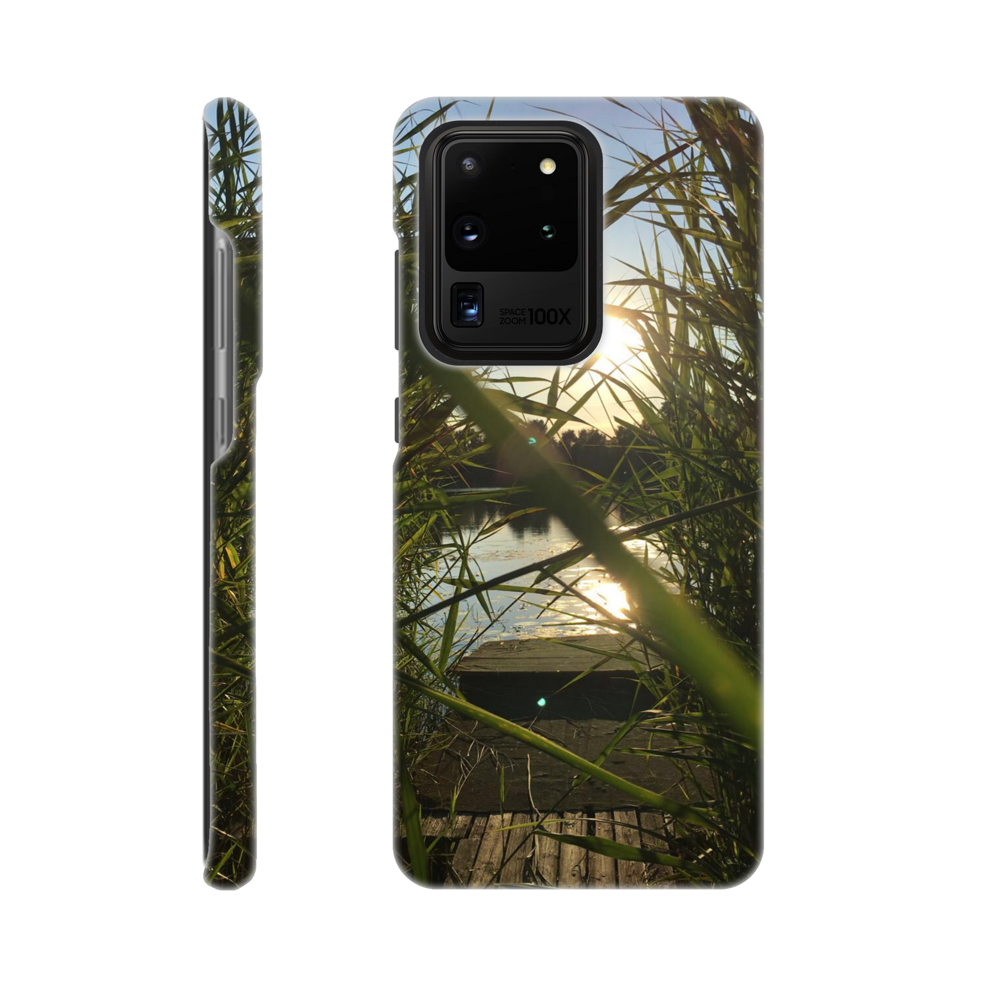 Golden Reed Passage - Slim Phone Case - JDivine 