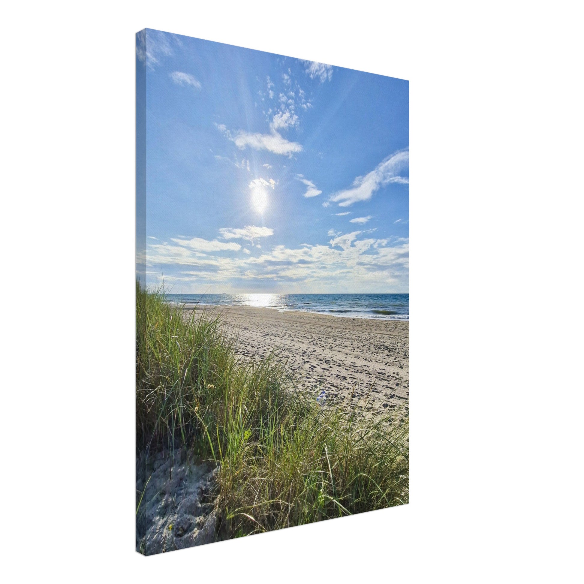 Sunny day at the beach - Canvas - JDivine 