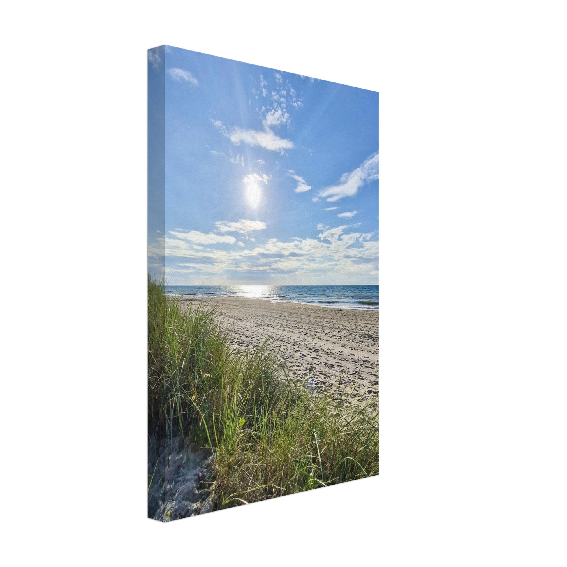 Sunny day at the beach - Canvas - JDivine 