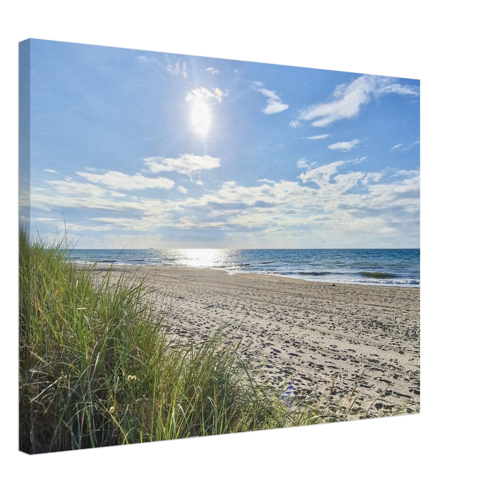 Sunny day at the beach - Canvas - JDivine 