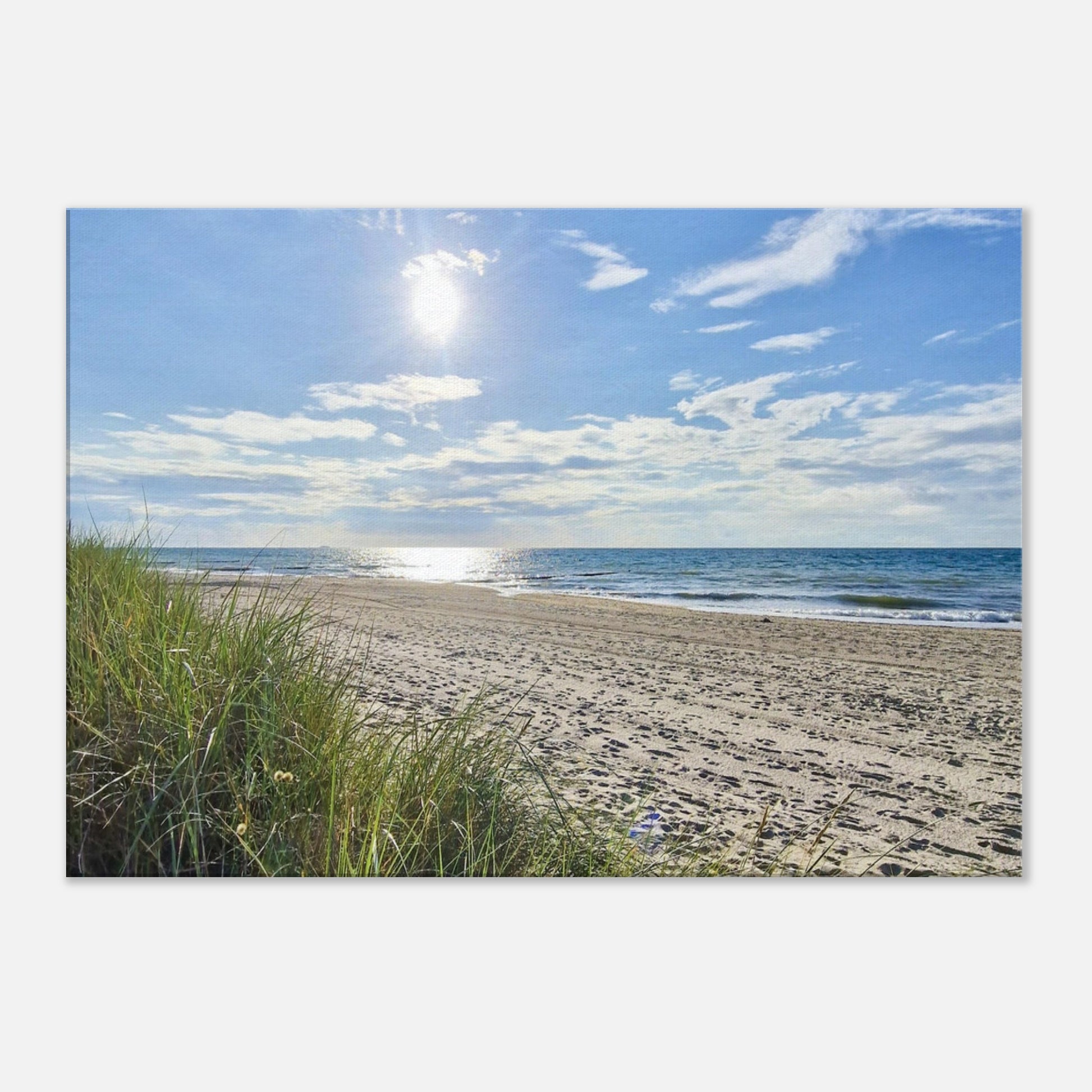 Sunny day at the beach - Canvas - JDivine 
