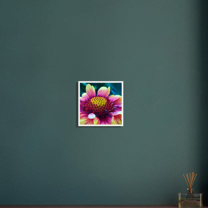 Vibrant Petal Symphony - Framed Poster - JDivine 