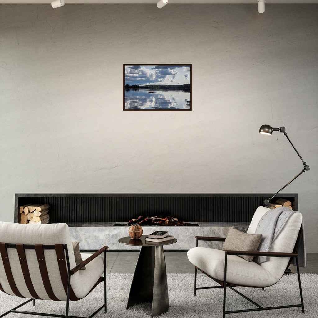Tranquil Reflections - Framed Poster - JDivine 
