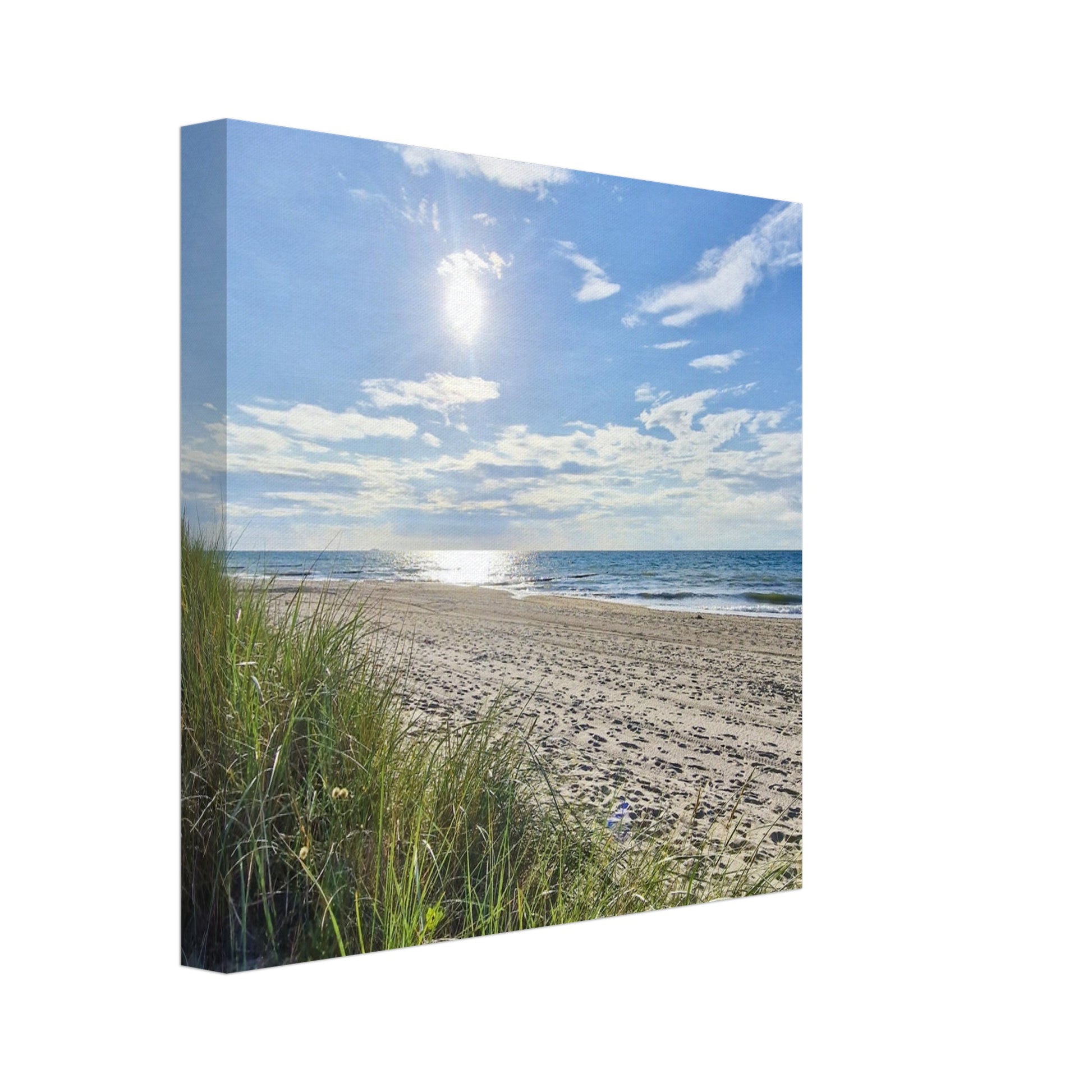 Sunny day at the beach - Canvas - JDivine 