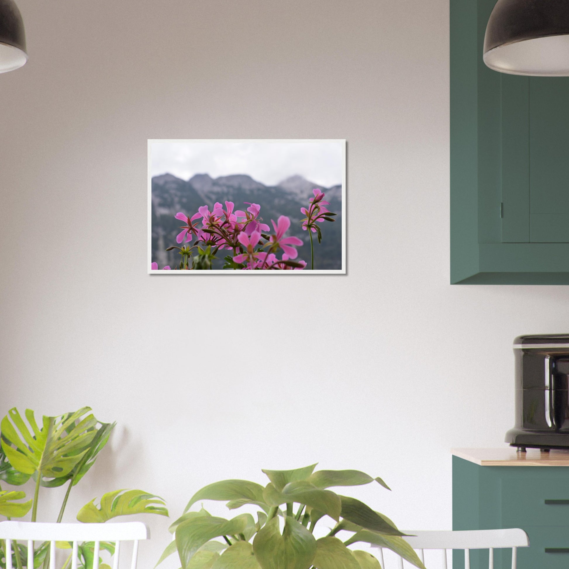Alpine Bloom - Framed Poster - JDivine 