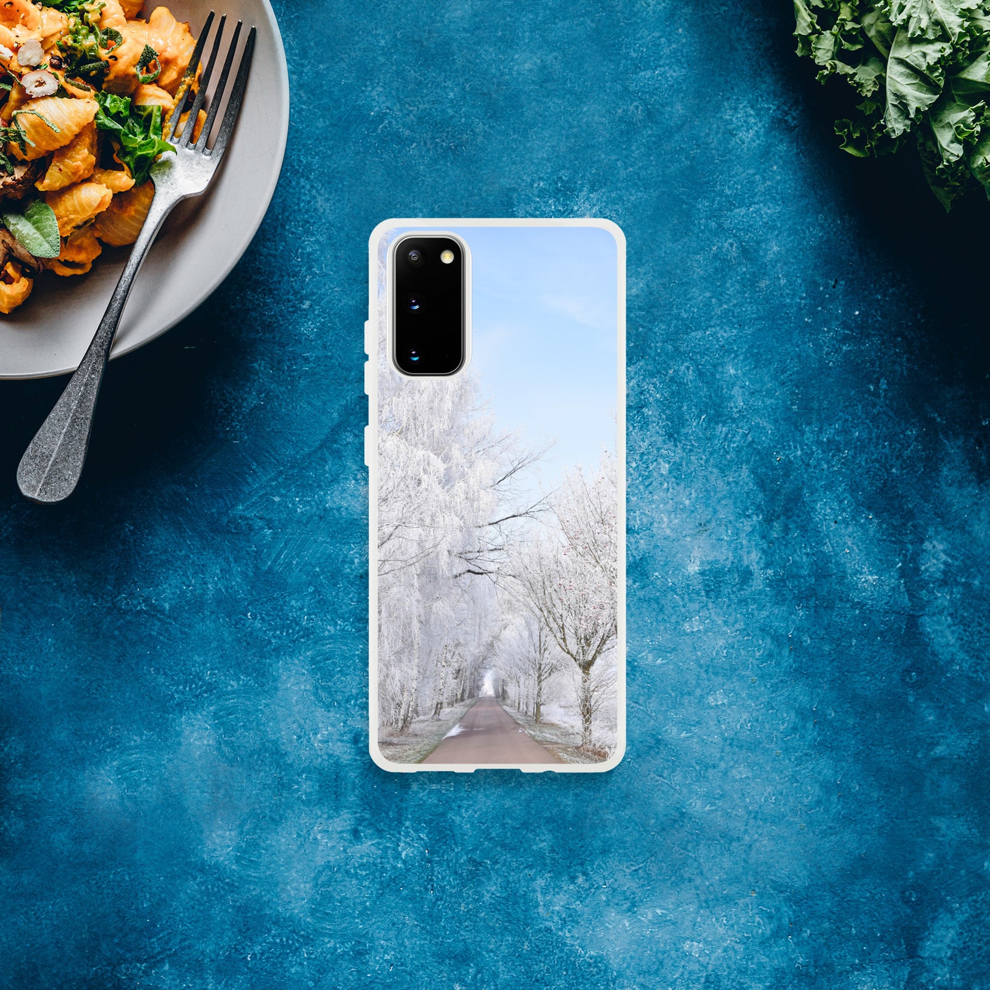 Winter’s Silent Path - Flexi Phone Case - JDivine 