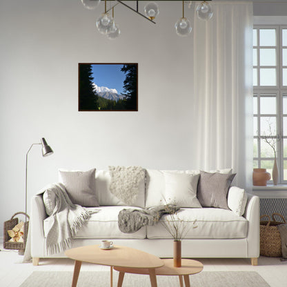 Framed Peaks - Framed Poster - JDivine 
