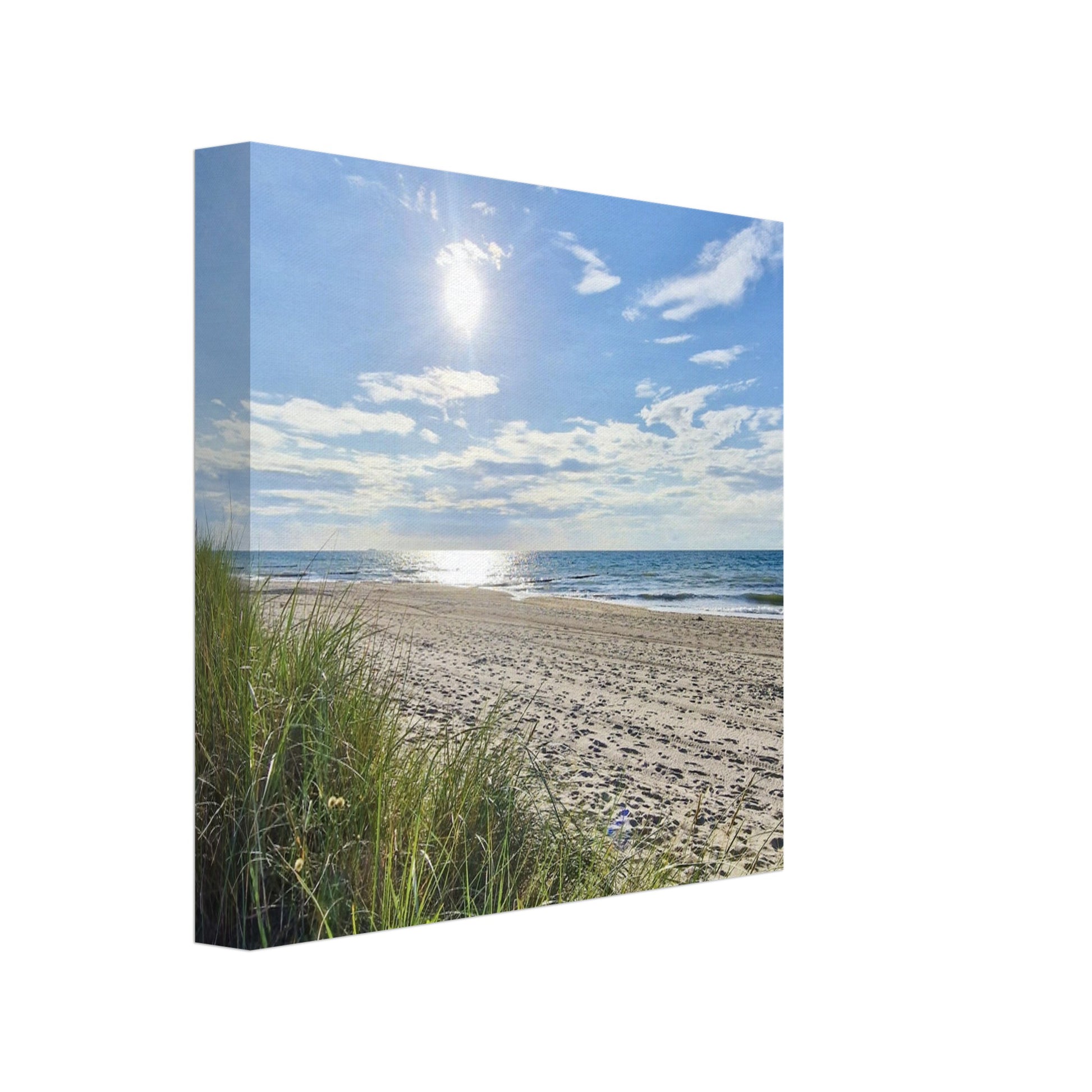 Sunny day at the beach - Canvas - JDivine 