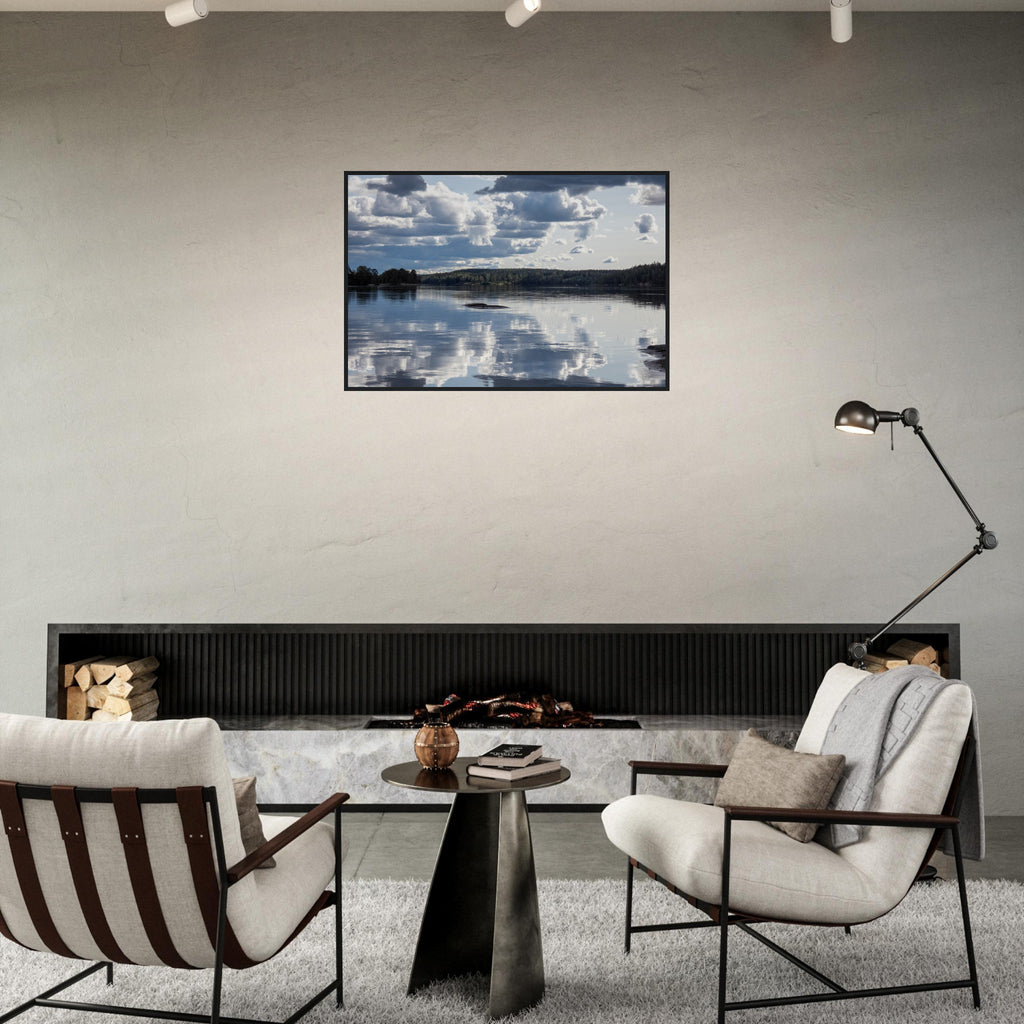 Tranquil Reflections - Framed Poster - JDivine 