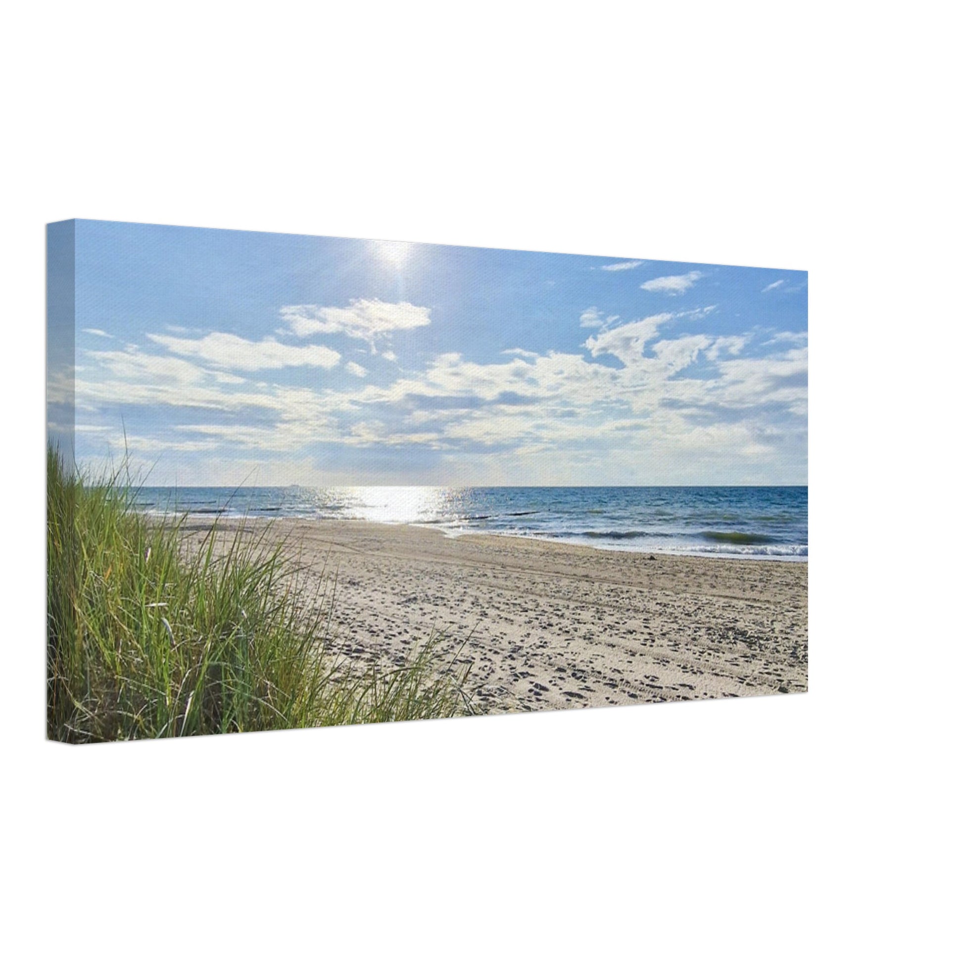 Sunny day at the beach - Canvas - JDivine 