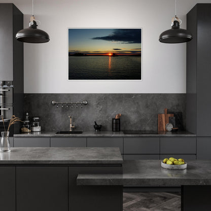 Serene Sunrise - Framed Poster - JDivine 