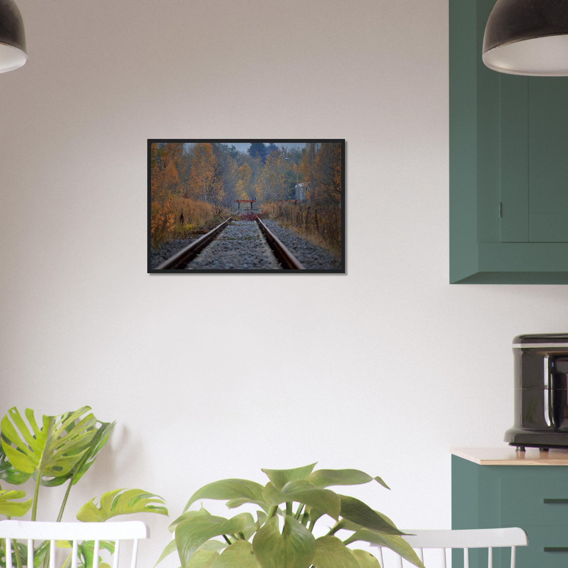 Abandoned Tracks - Framed Poster - JDivine 