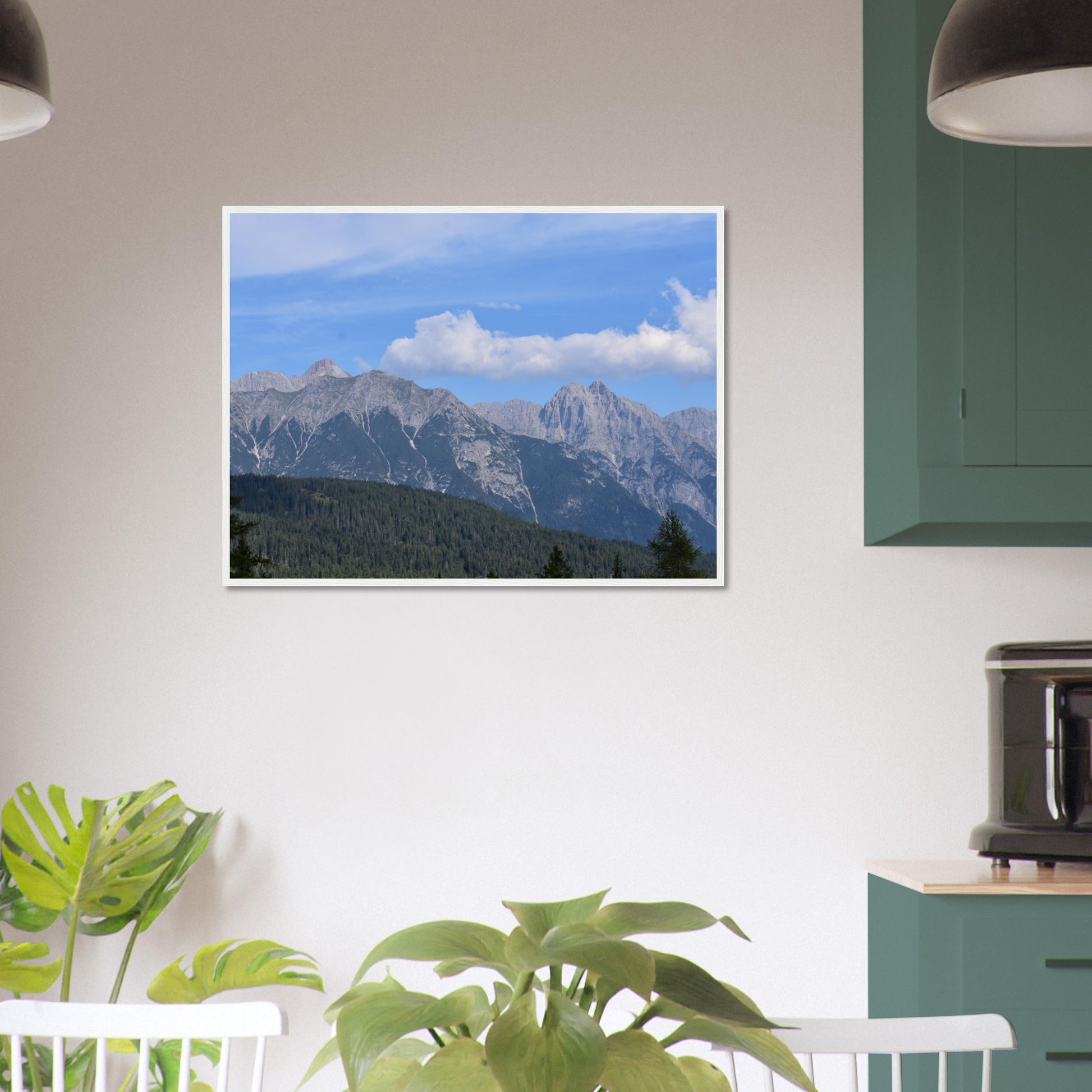 Majestic Peaks - Framed Poster - JDivine 