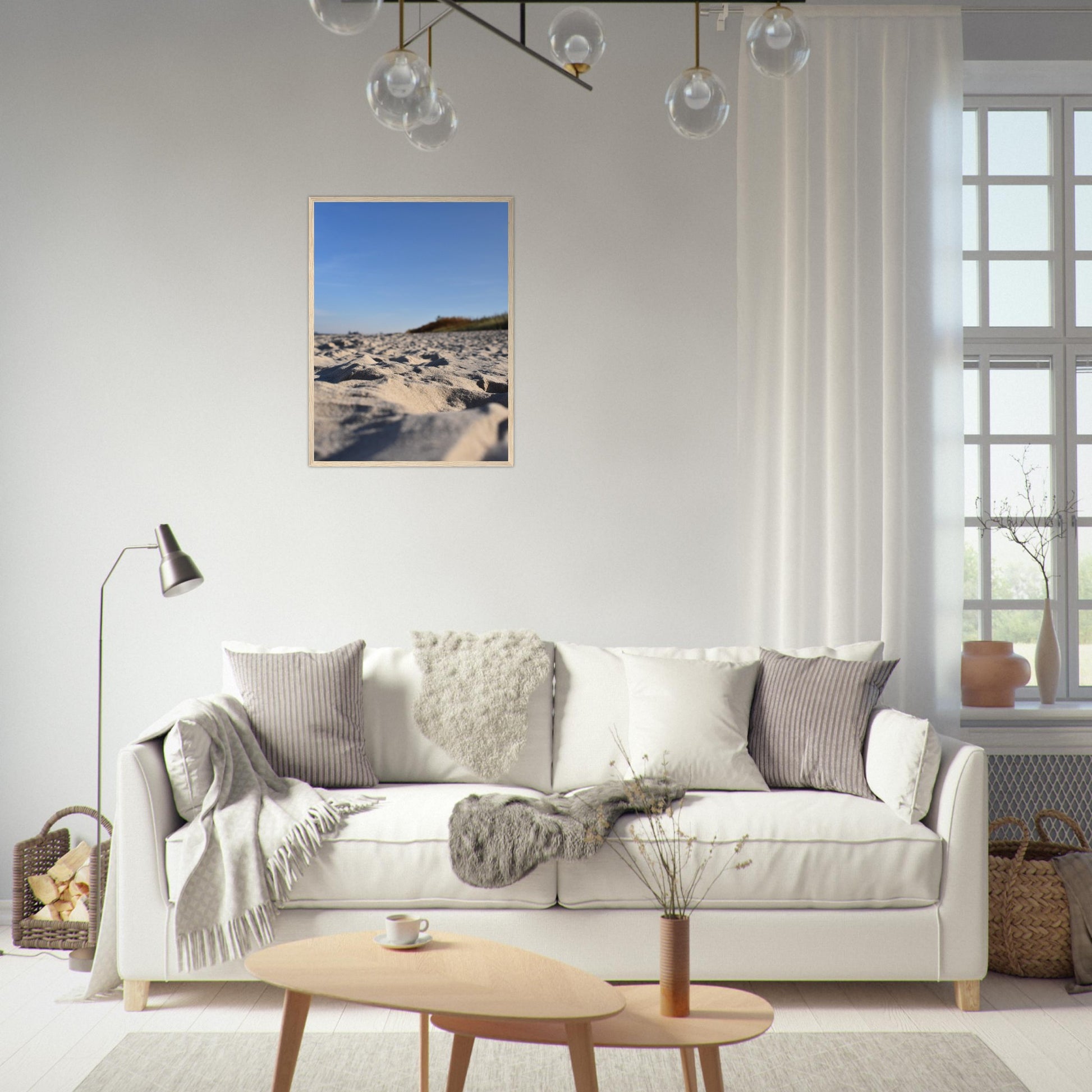 Whispers of the Shoreline - Framed Poster - JDivine 