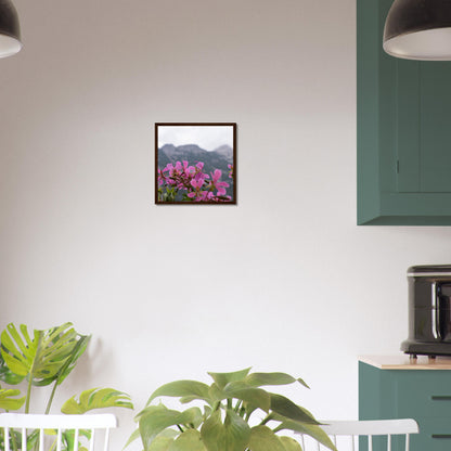 Alpine Bloom - Framed Poster - JDivine 