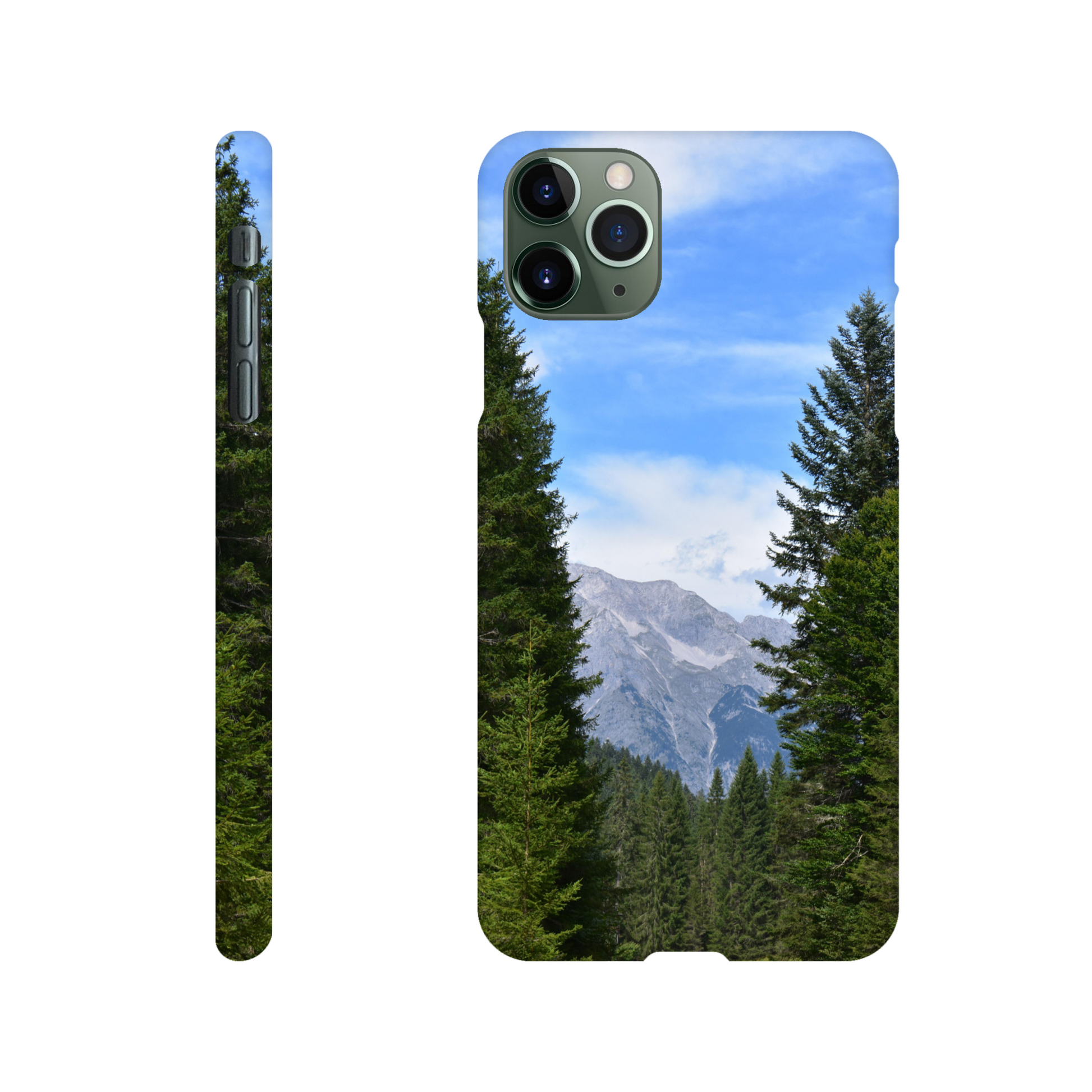 Evergreen Peaks - Slim Phone Case - JDivine 
