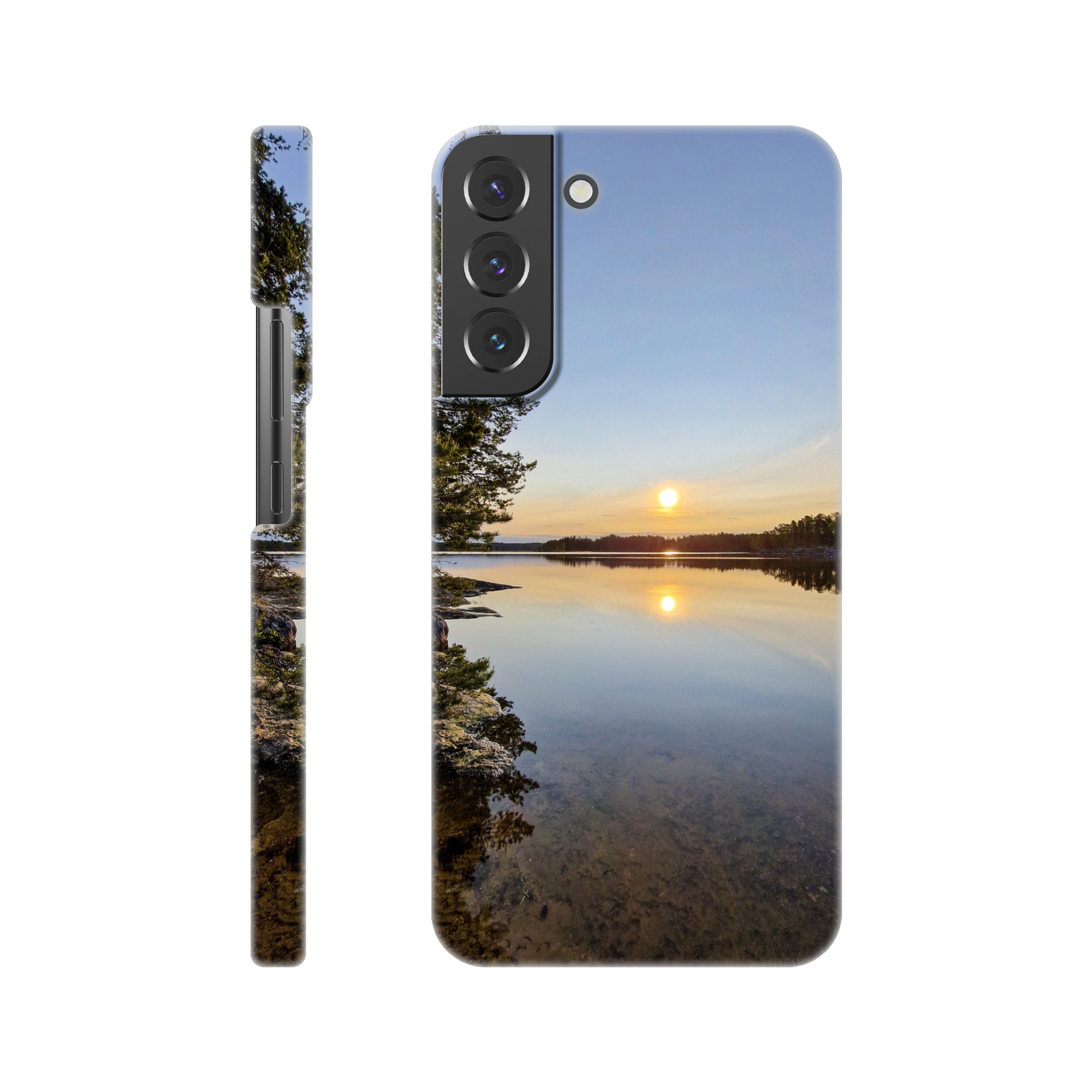 Calm Lake Serenity - Slim Phone Case - JDivine 