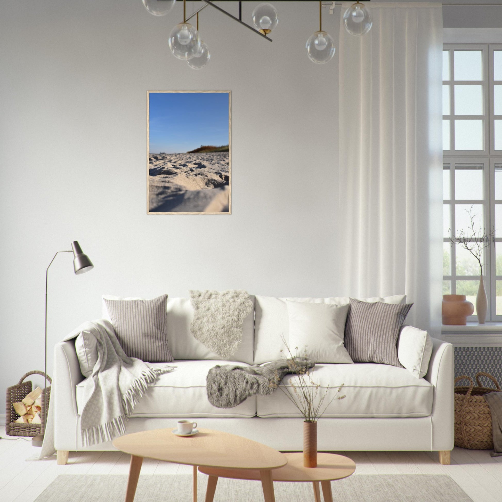 Whispers of the Shoreline - Framed Poster - JDivine 