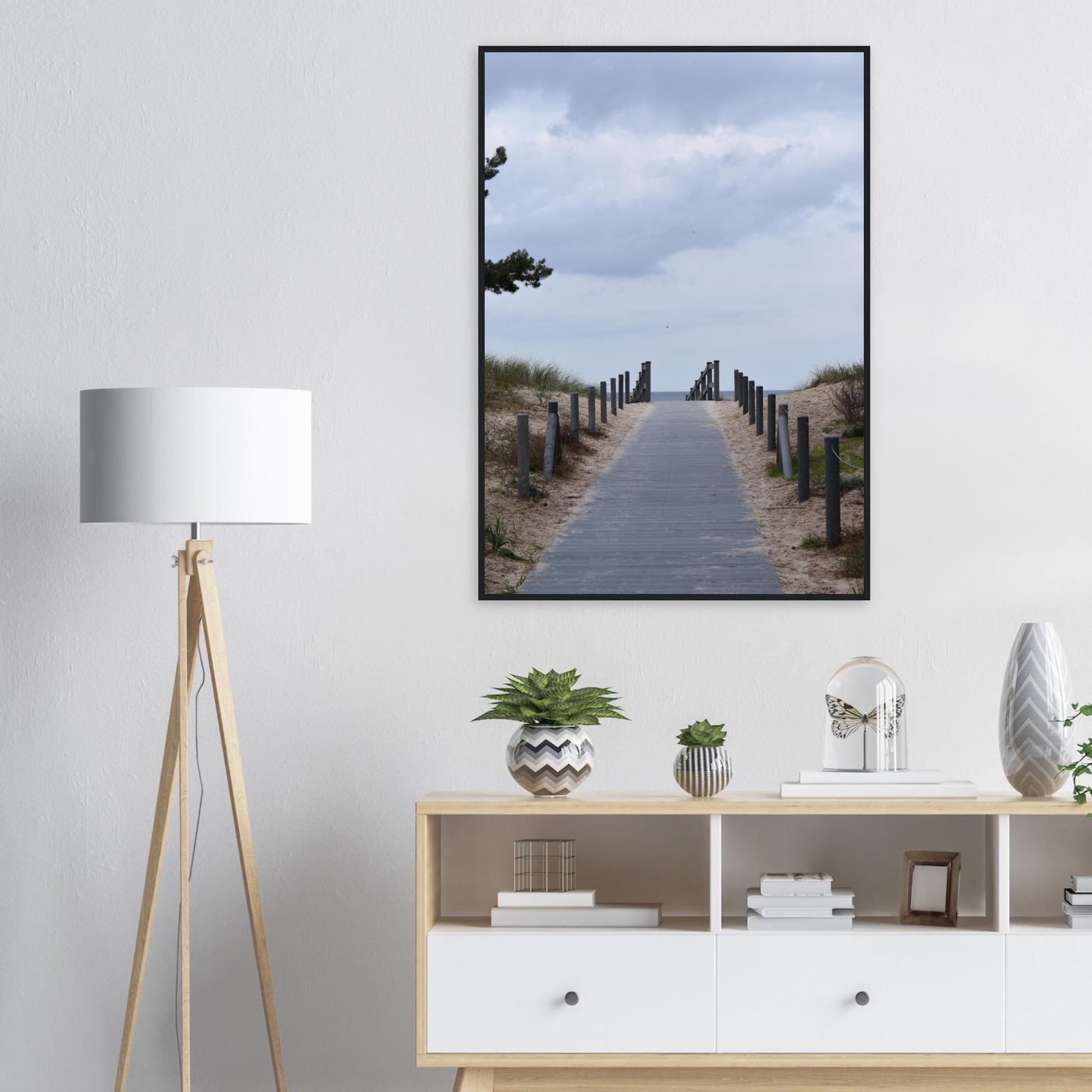 Seashore Boardwalk - Poster with Hanger - JDivine 